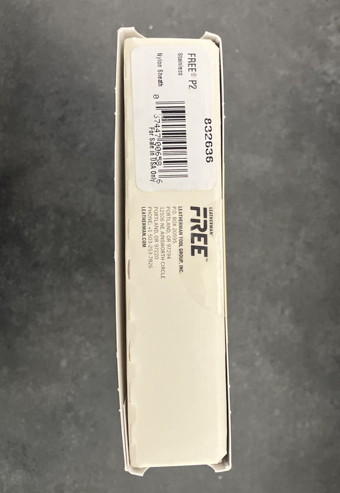 Discontinued & Retired Brand New Factory Sealed Box Leatherman Free P2 w/ Sheath