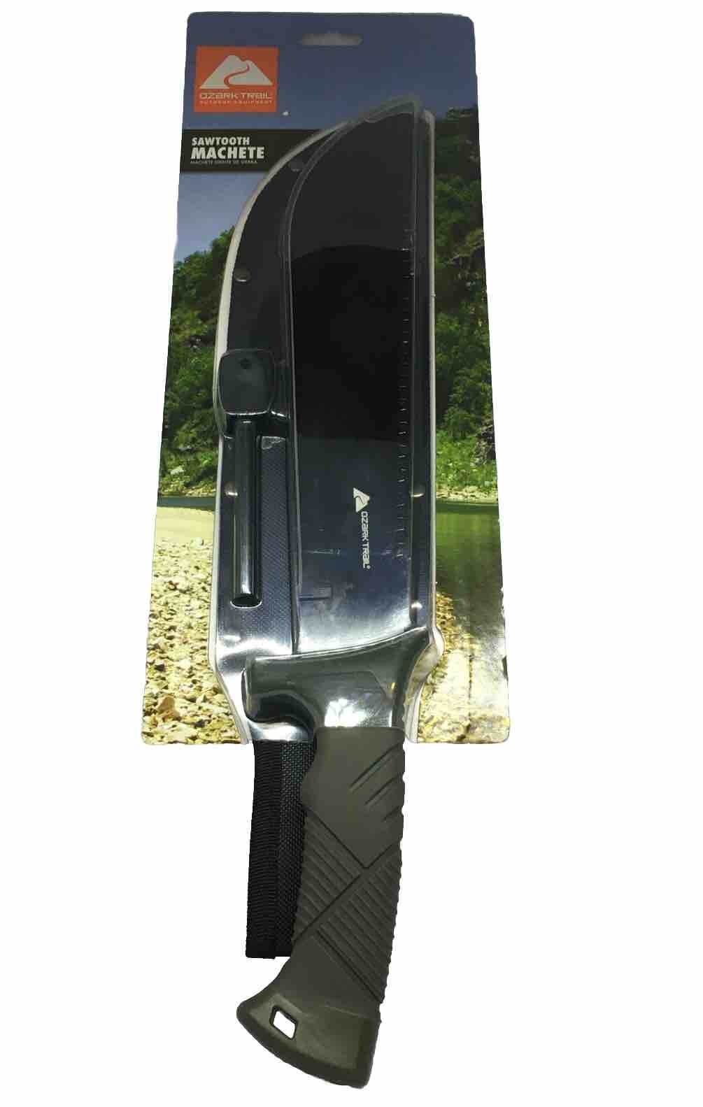 Machete With Saw Teeth 10” Fire Starter Model 5031 Ozark Trail – NEW Ships Fast