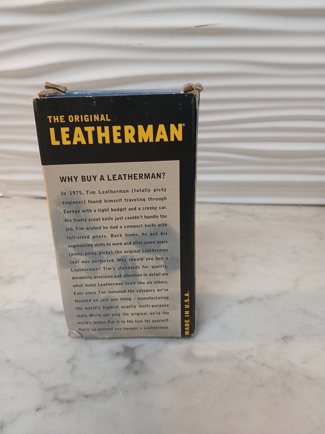 Vintage The Original Leatherman PST Pocket Survival Tool NOS USA Portland