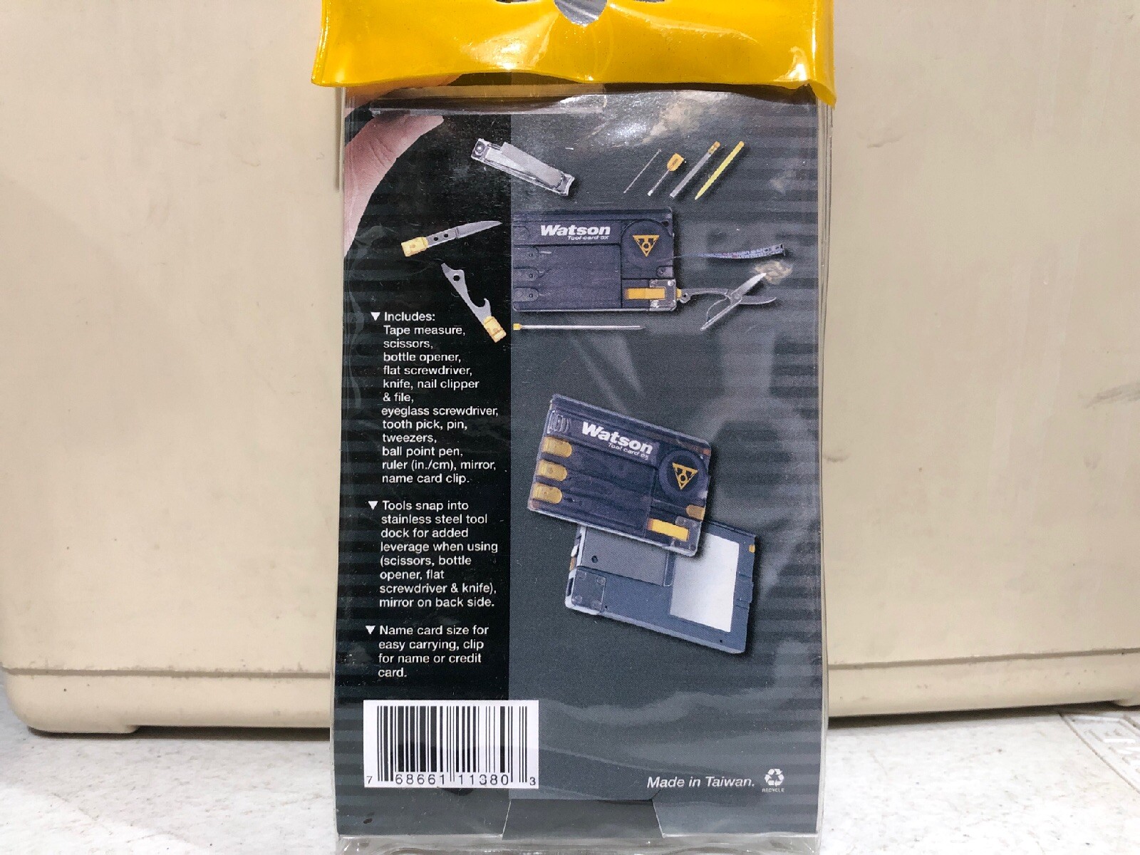 Topeak Watson Tool Card Credit 16 Function Bicycle Camping Multi Tool Style