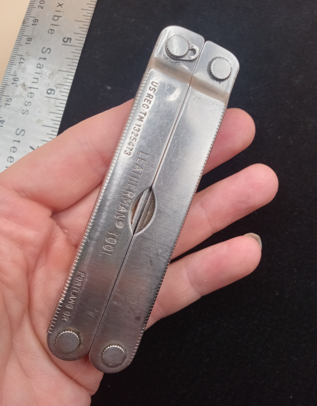 Vintage Leatherman PST Multi Tool W/ Leather Sheath June 1993 Date Code