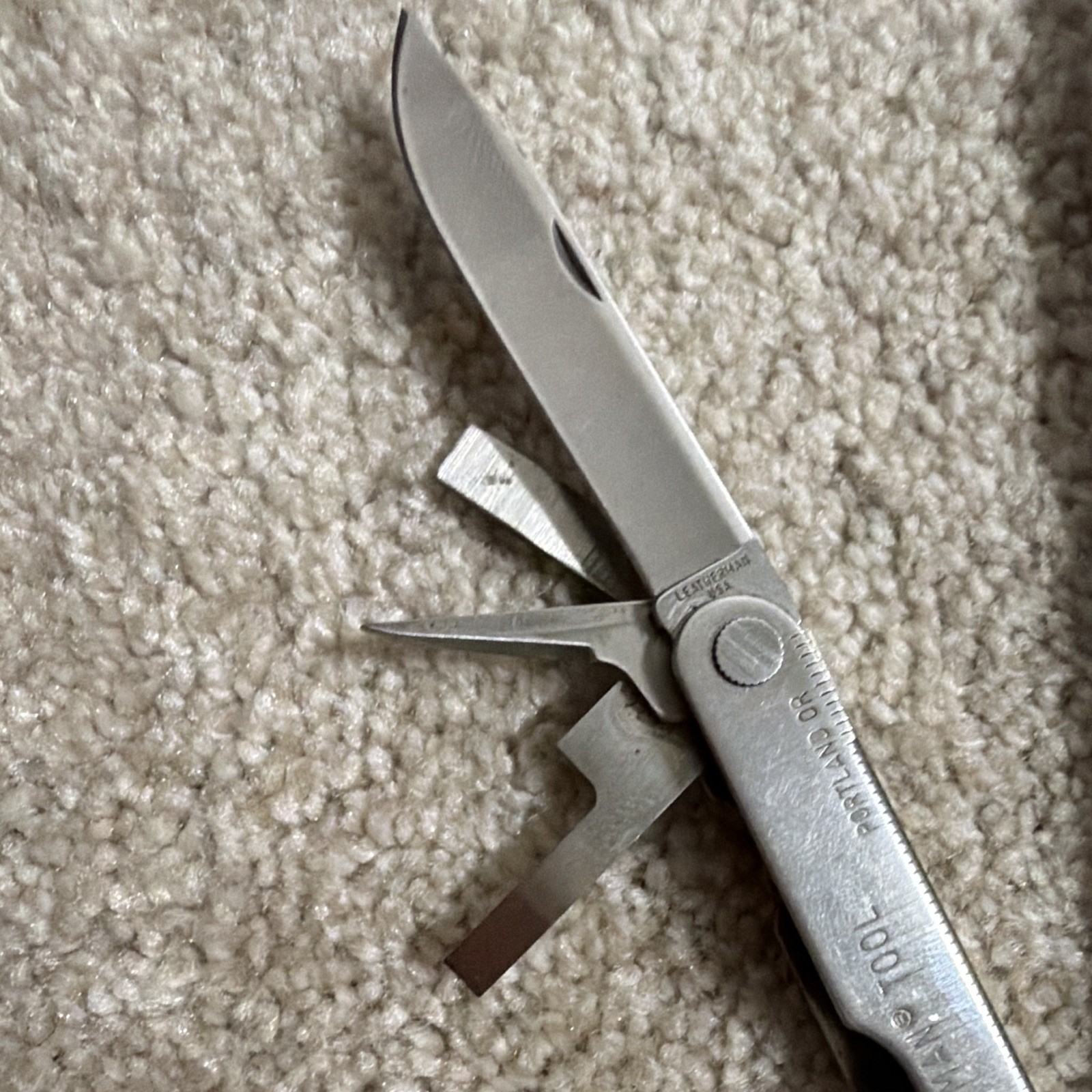 VINTAGE LEATHERMAN KNIFE TOOL POCKET SURVIVAL WITH SHEATH
