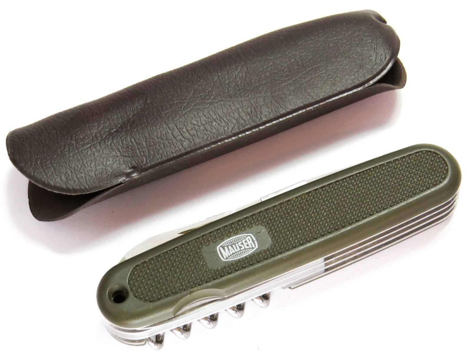 Nice Victorinox 108mm Vintage Mauser Swiss Army 5-Blade Pocket Knife