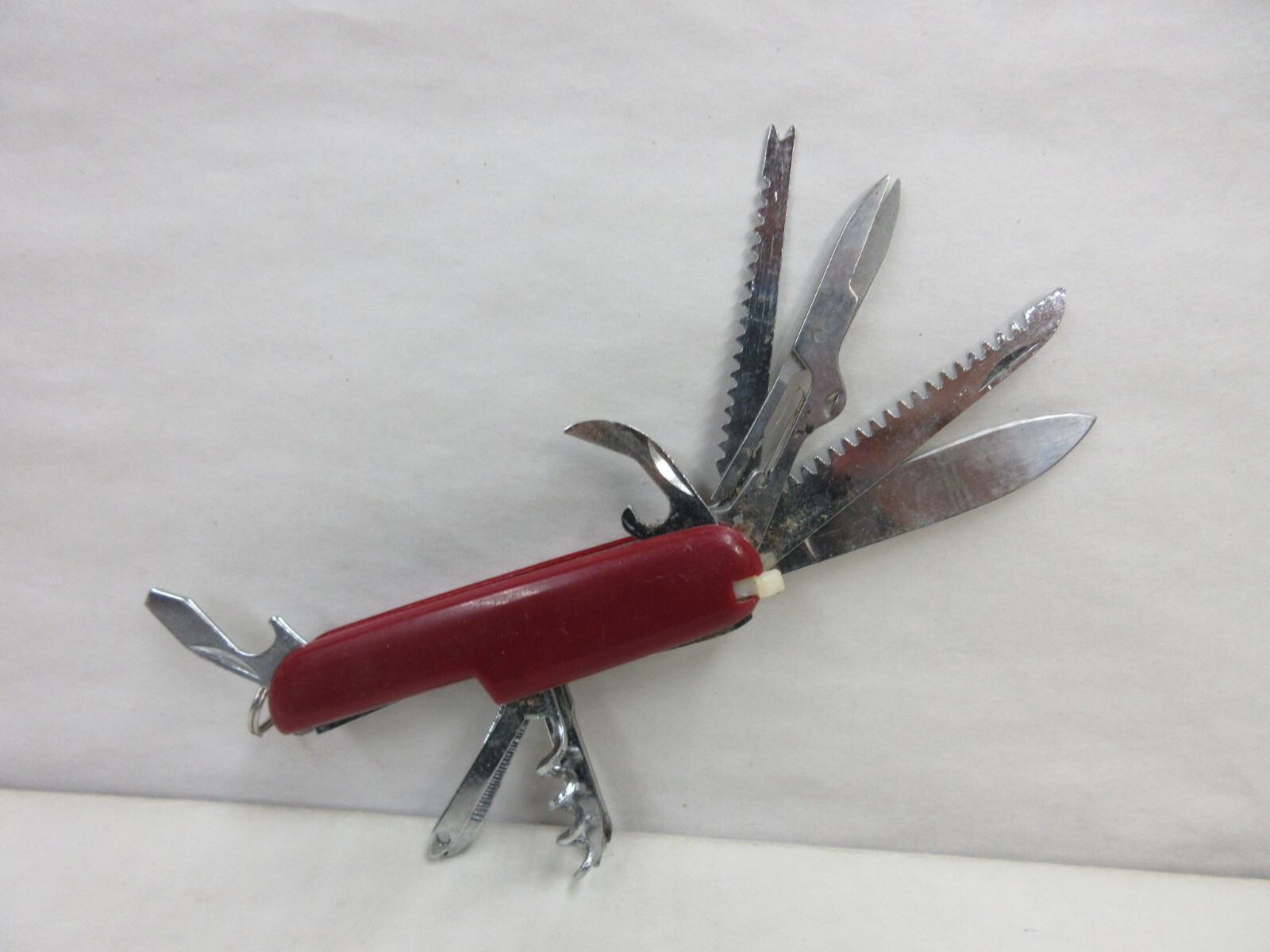 Unbranded 13 Piece Multi-Tool Stainless Steel 4 inch Pocket Camping Knife