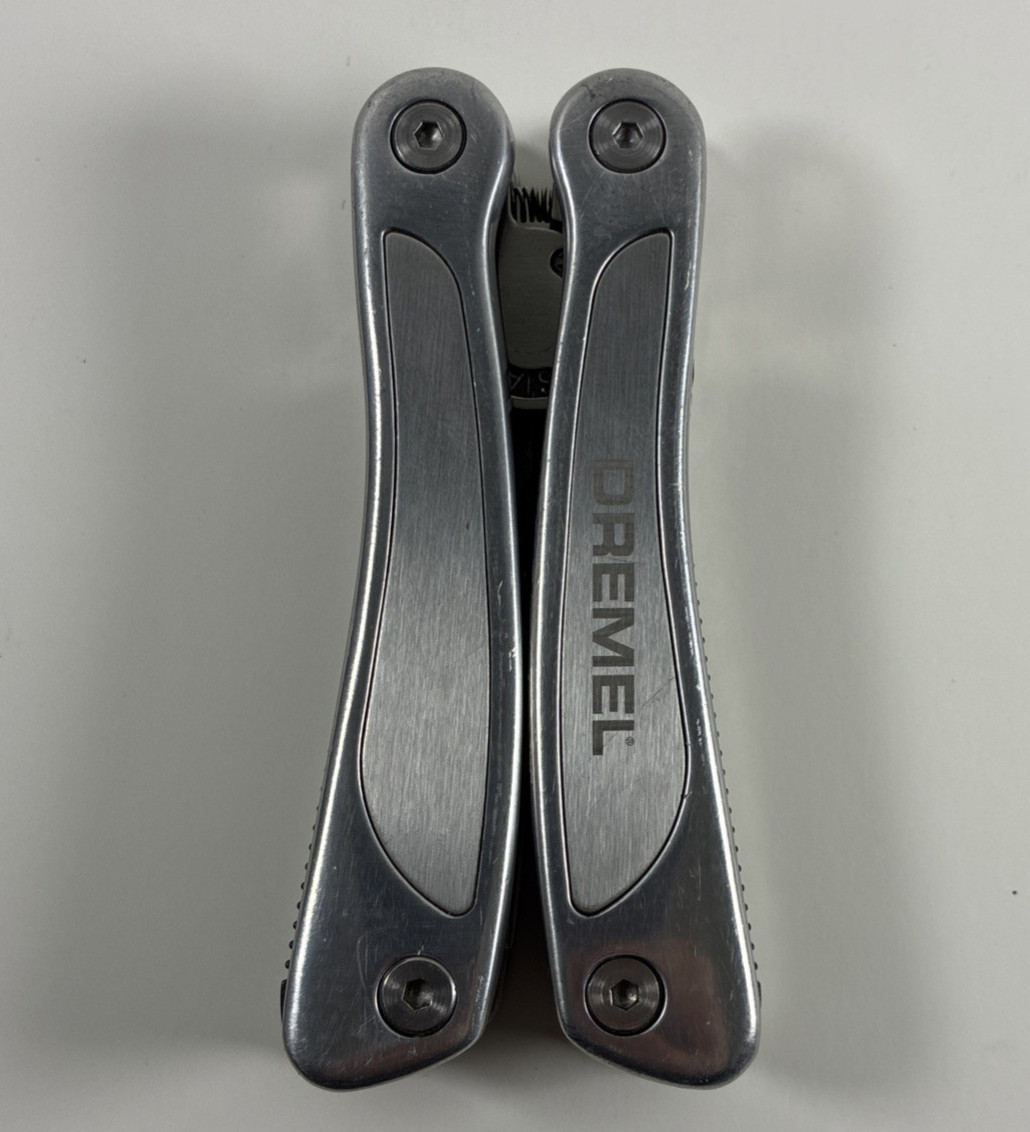 Dremel 10-in-1 Stainless Steel Multi Tool Plier Outdoor Pocket Fold Knife