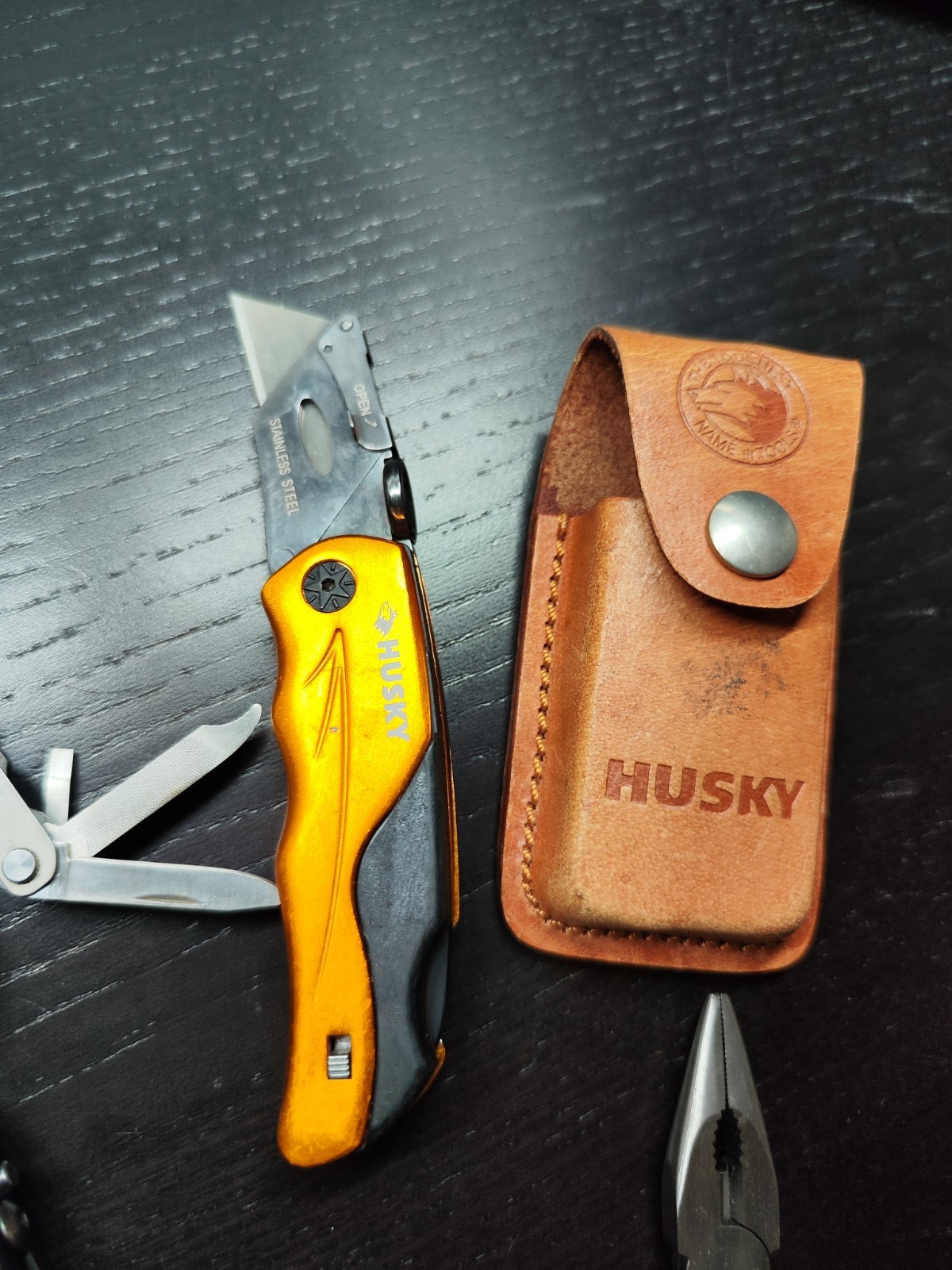 Gerber Husky Leatherman Sheffield Remington Multi tool Vintage Rare Set 6 Piece