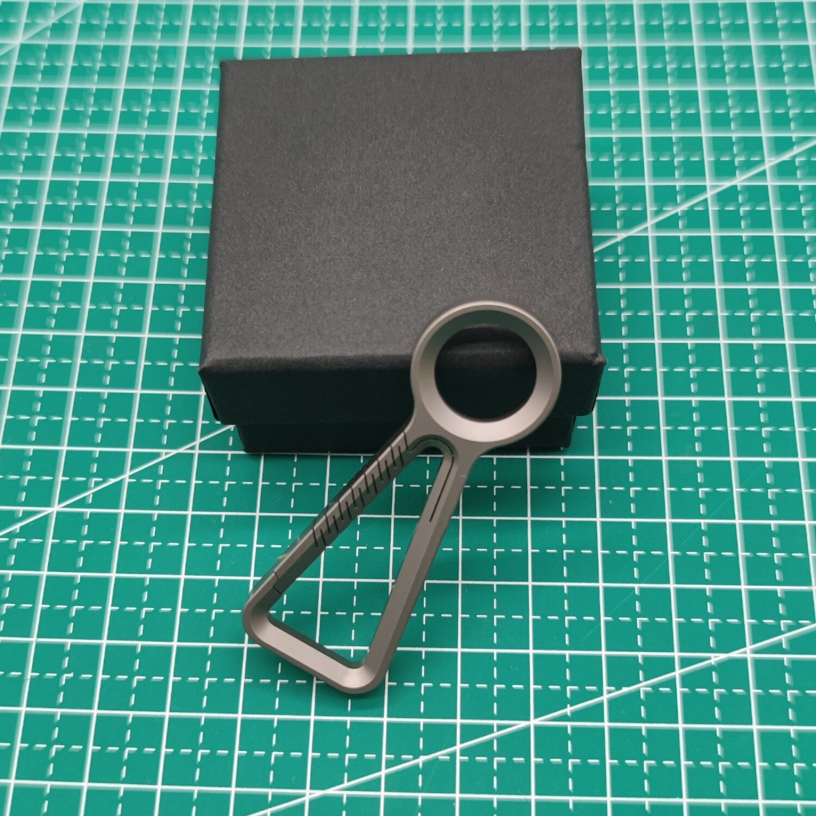 New Rihe Design Pioneer-EDC TC4 Titanium Alloy Keychain KOU002