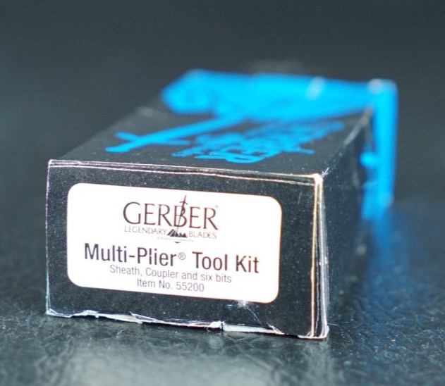 Gerber Black Multi-Plier Tool Kit w/ cloth sheath box 55200 NOS