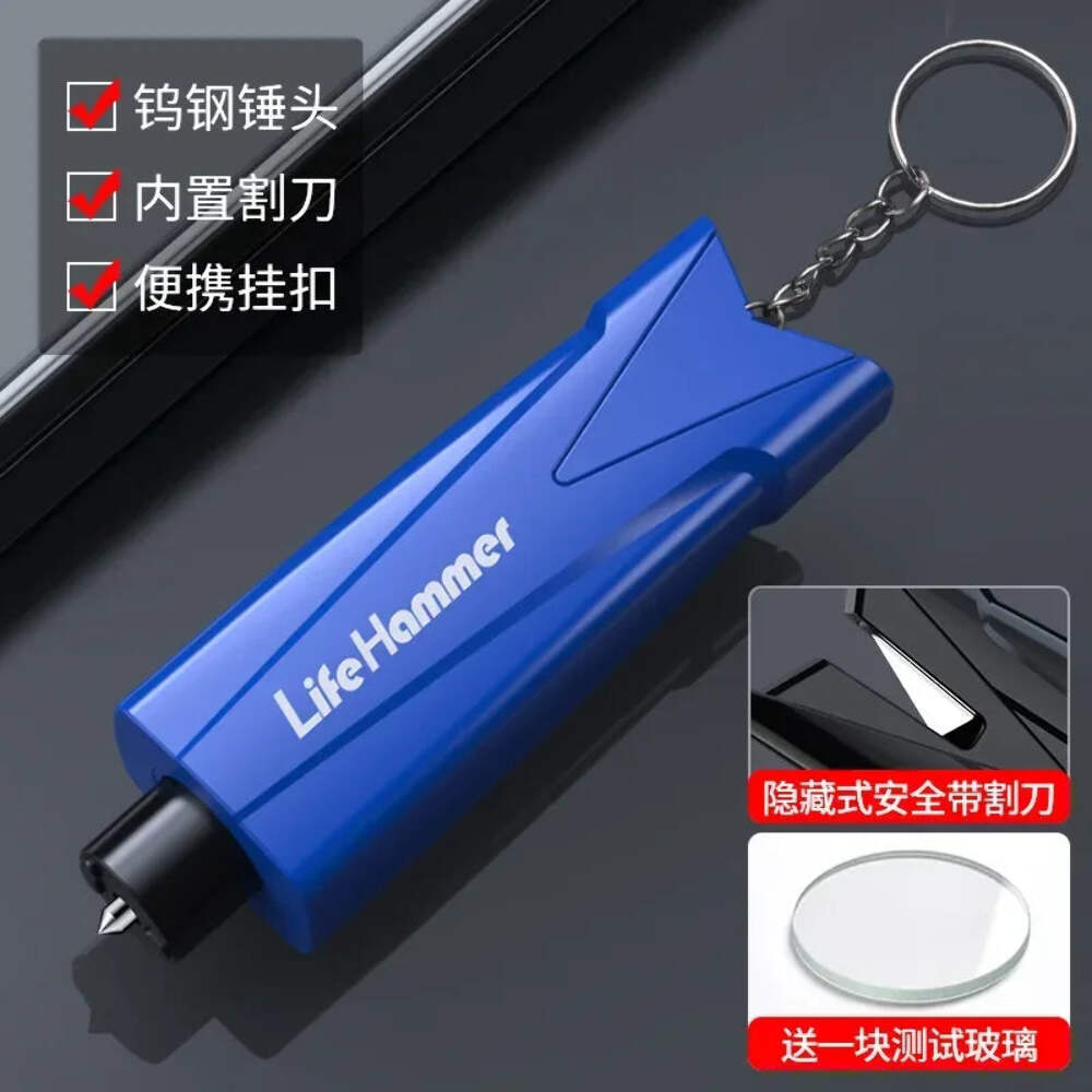 3 In 1 Multifunctional Car Emergency Escape Tool Window Breaker Safety Hammer Po