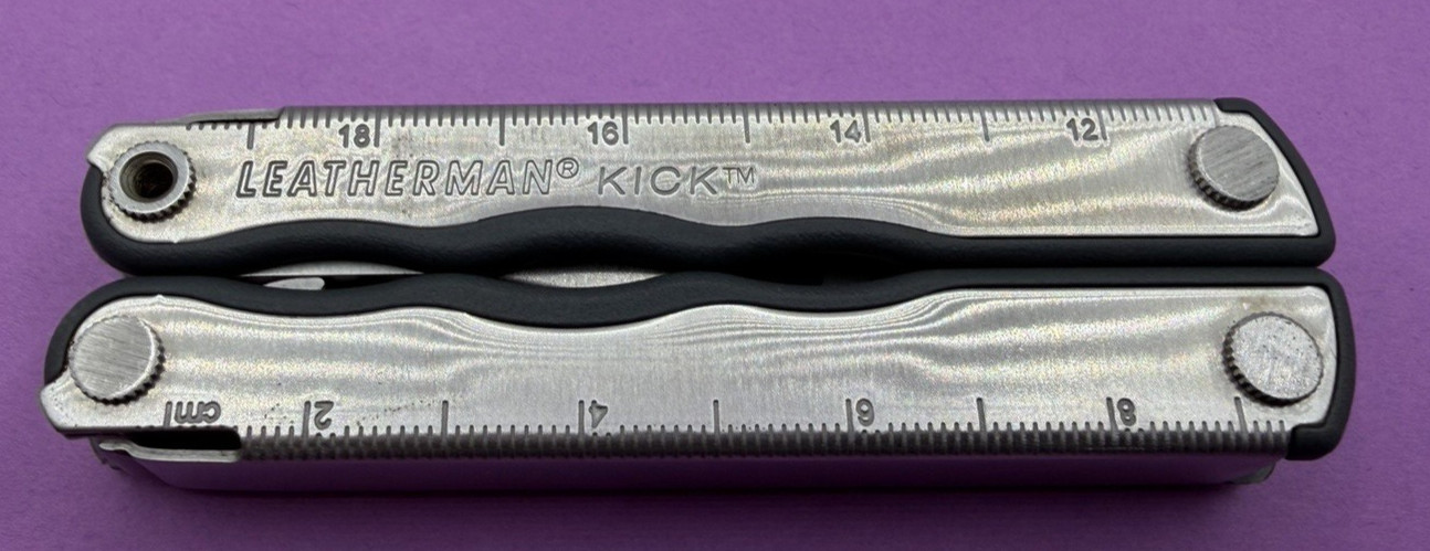 Leatherman Kick Multi-Tool With Nylon Sheath, Knife, Pliers, Retired
