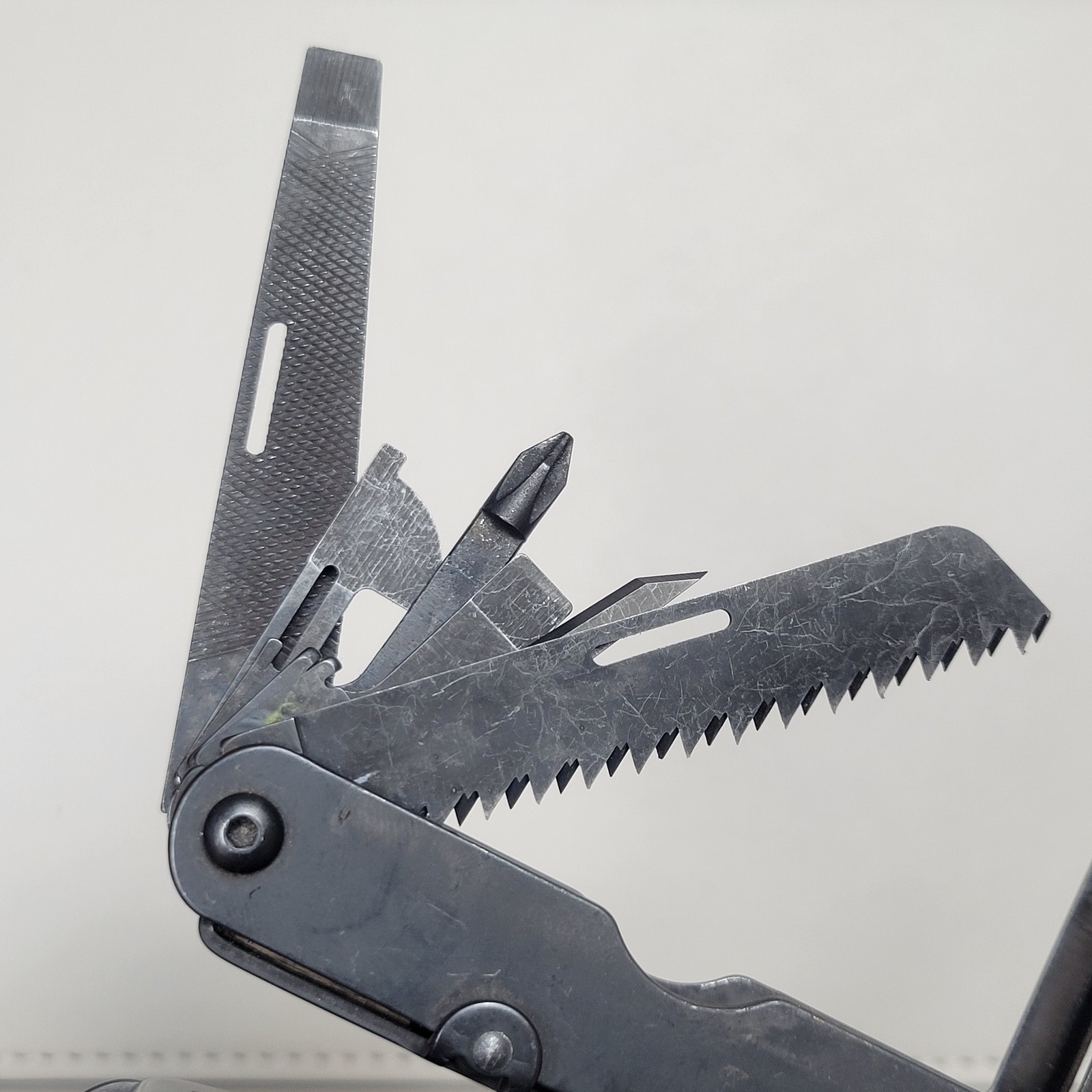 SOG PowerLock Multi-Tool Pliers Black Oxide Finish w/ Sheath B66N