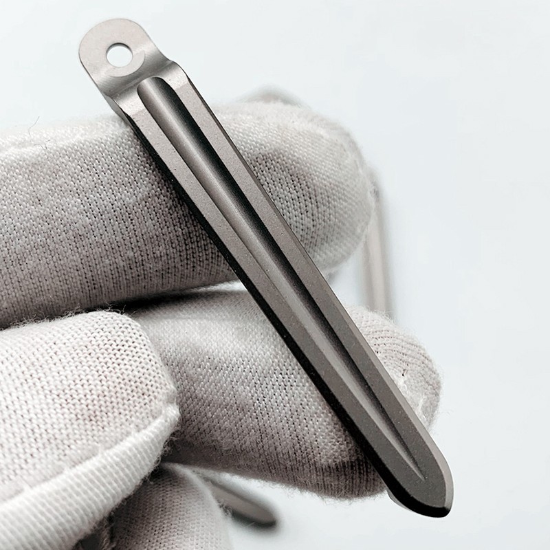 Titanium Alloy Integrated Cnc Back Clip Pocke Clip Diy For Srmkni- 812 901 902