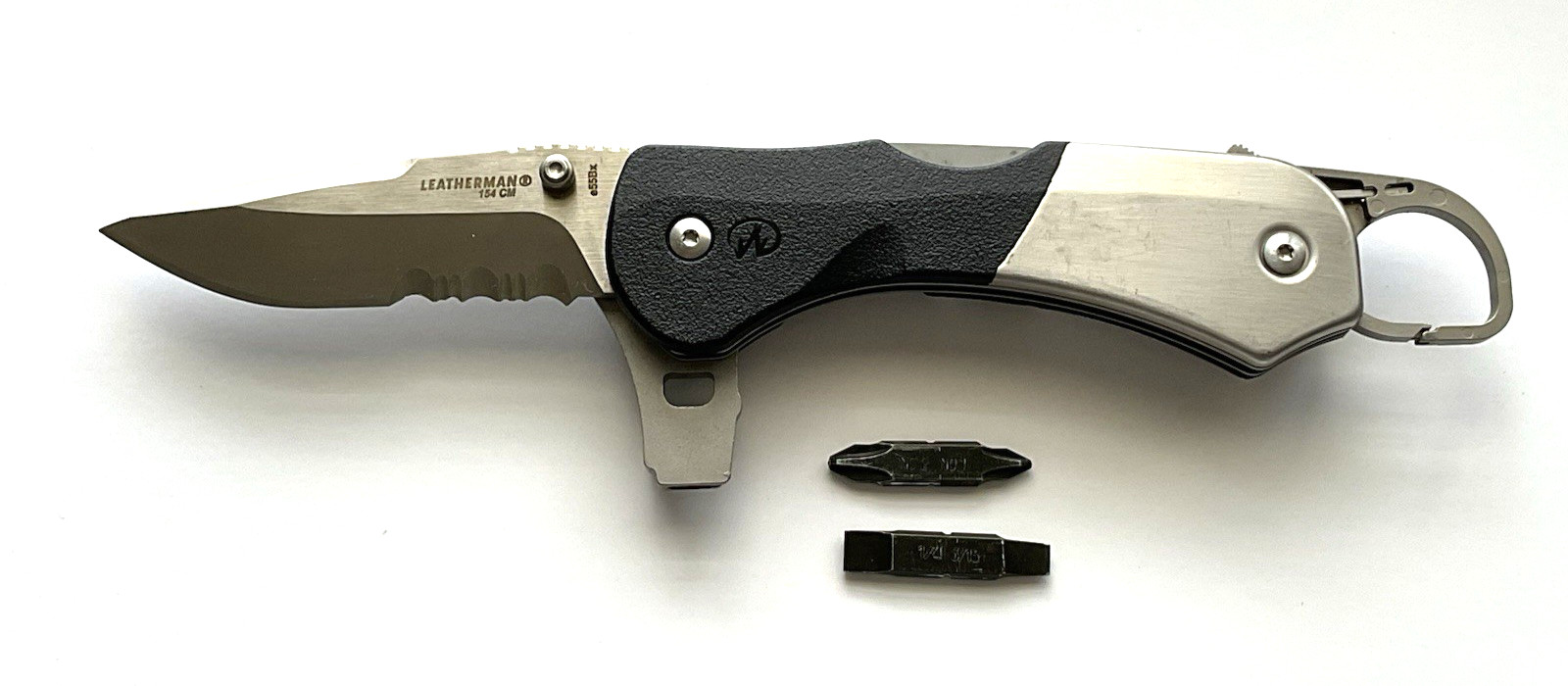 Leatherman E55BX 154CM Blade Folding Knife USA