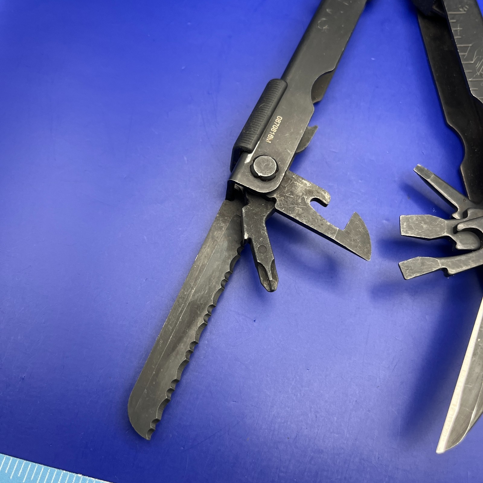Gerber MP600 Black Oxide Multi-Tool Blunt Nose Pliers Carbide Cutters