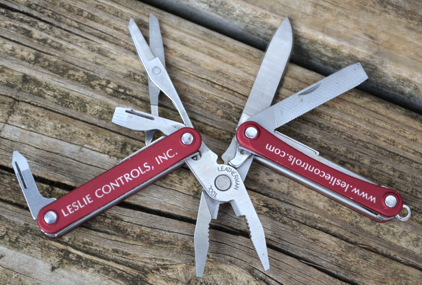 Genuine Leatherman Squirt PS4 Red Multitools Knife, Plier Multi-Tools–Excellent