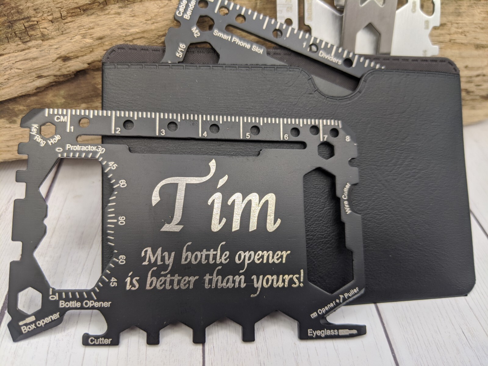 46 in 1 Credit Card Multi Tool – Personalized – Laser Engraved Multi Tool!