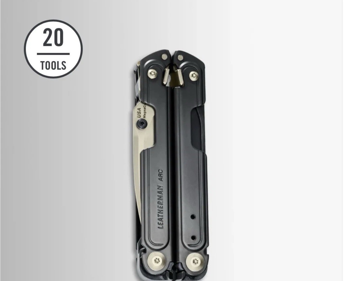 Leatherman Arc Obsidian Multitool. Limited Edition w/Leather Sheath. Sealed.