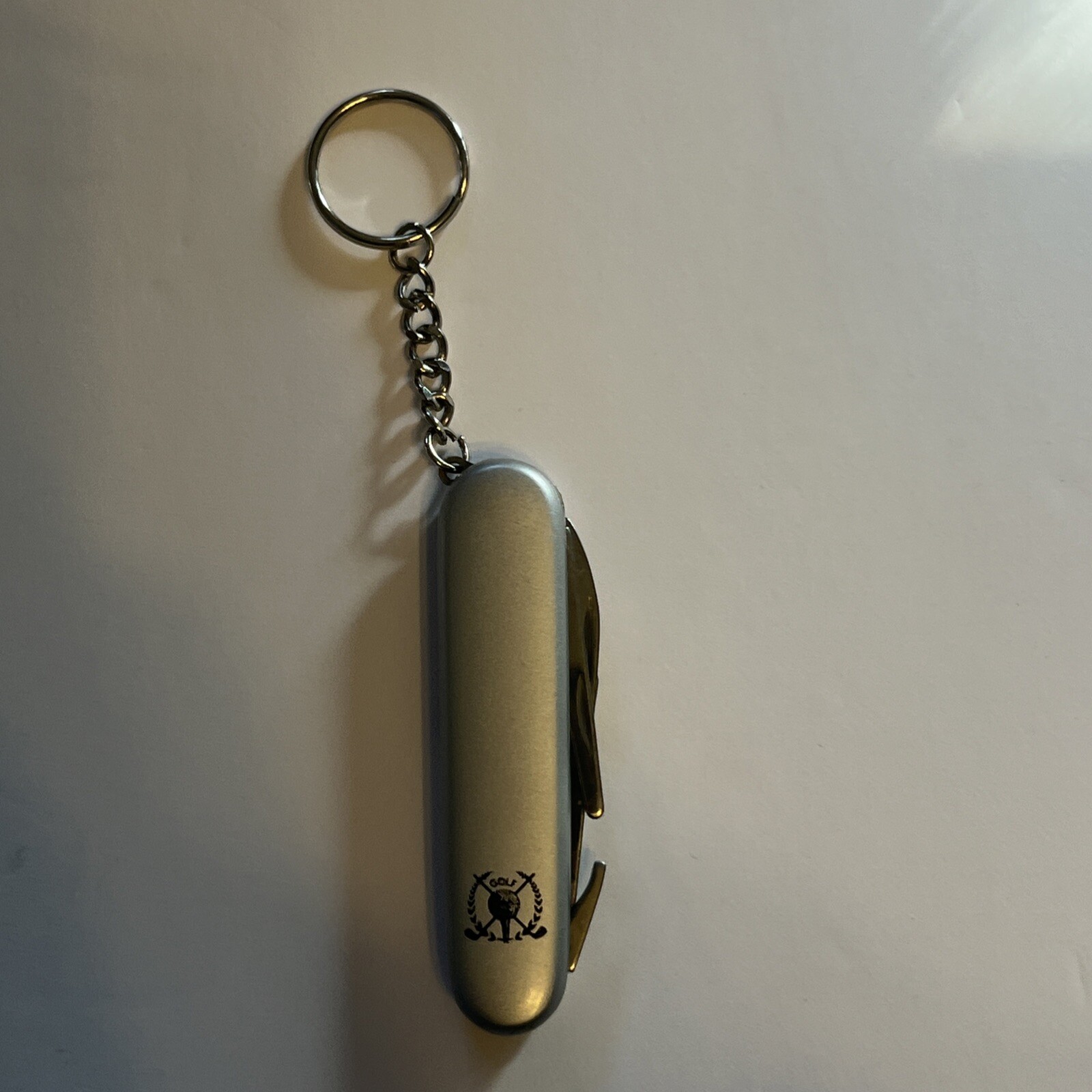 Multi Tool Key Chain With Golf Logo