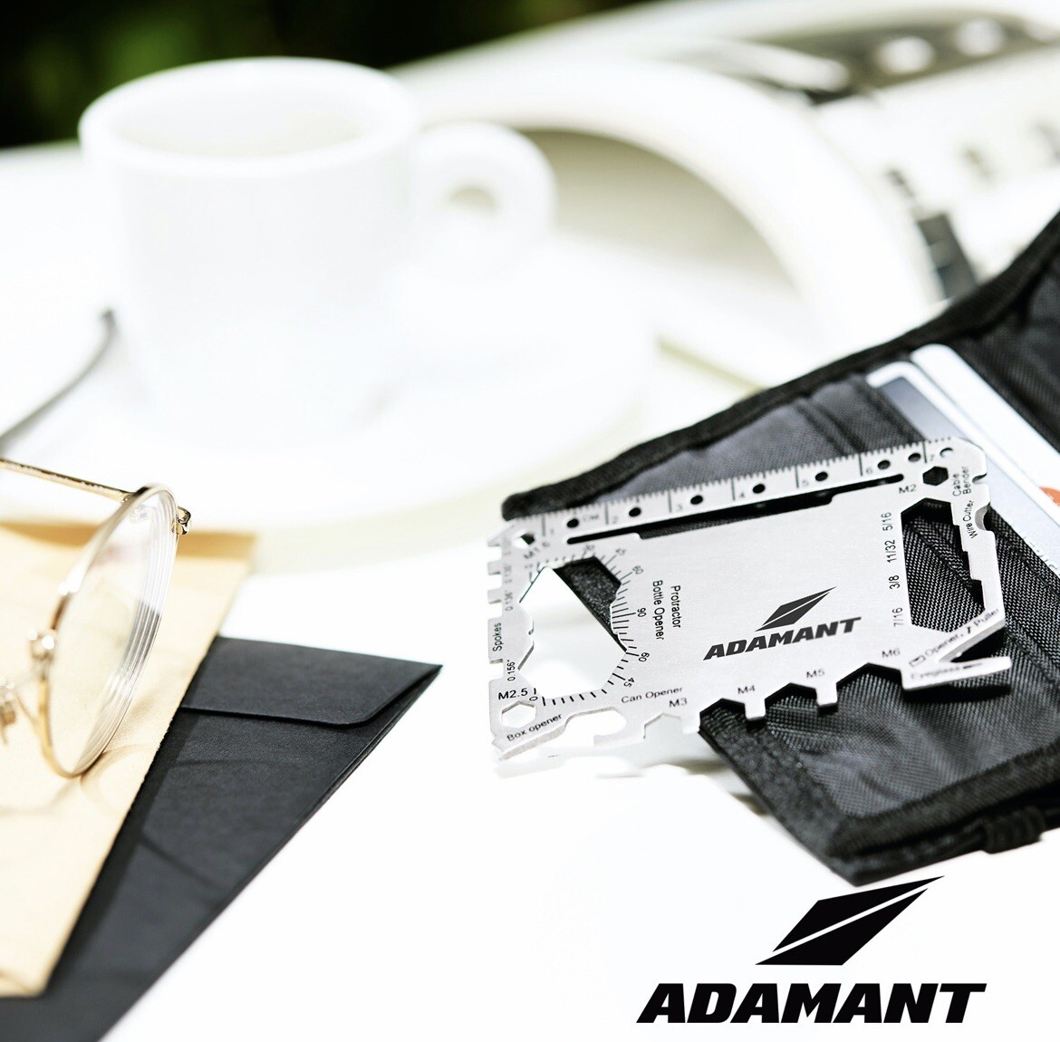 Adamant 24-in-1 SteelLite Compact Multi-Tool Card