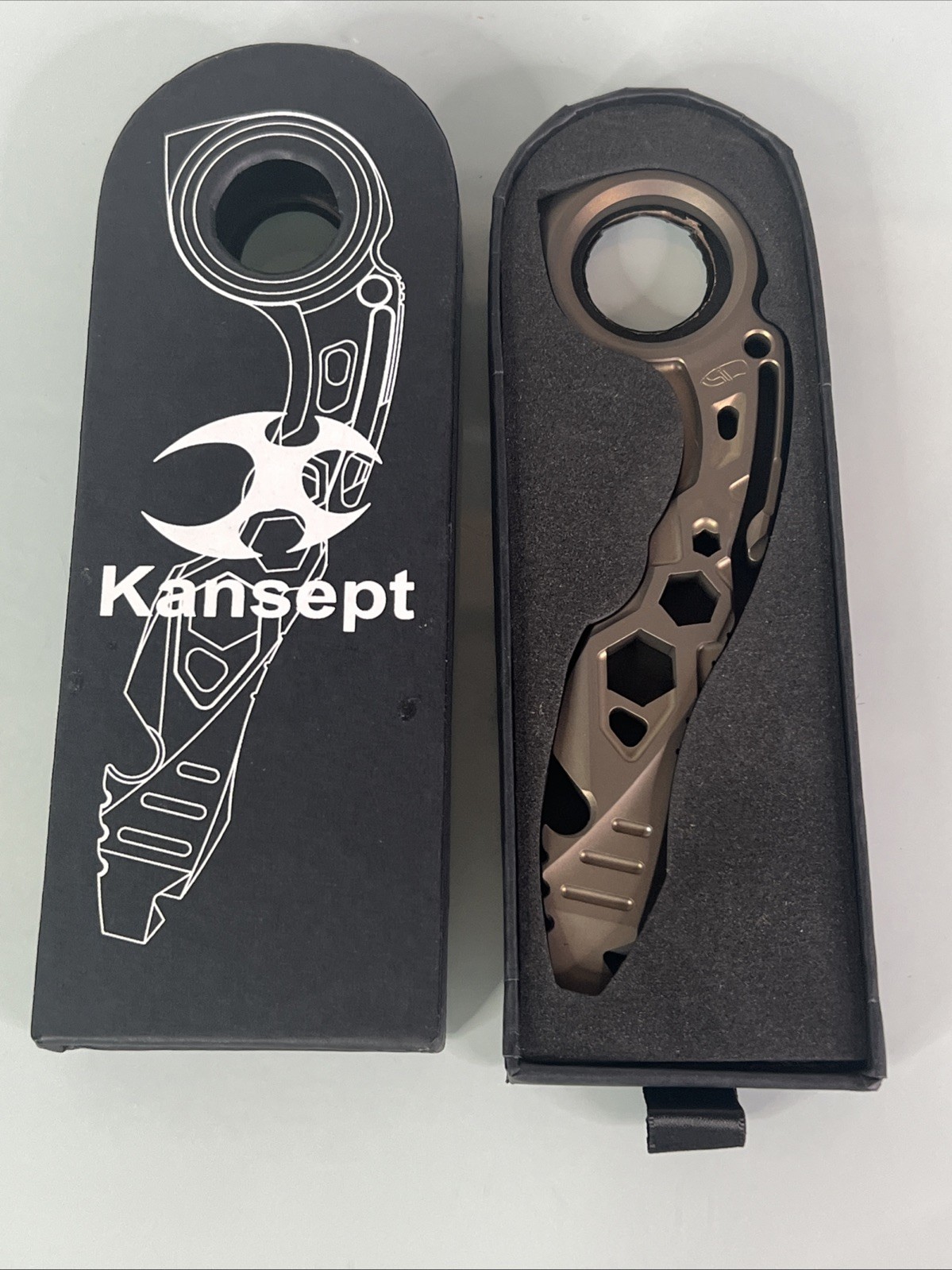 KANSEPT PryMate Golden Titanium Pry Bar Multitool G008A6