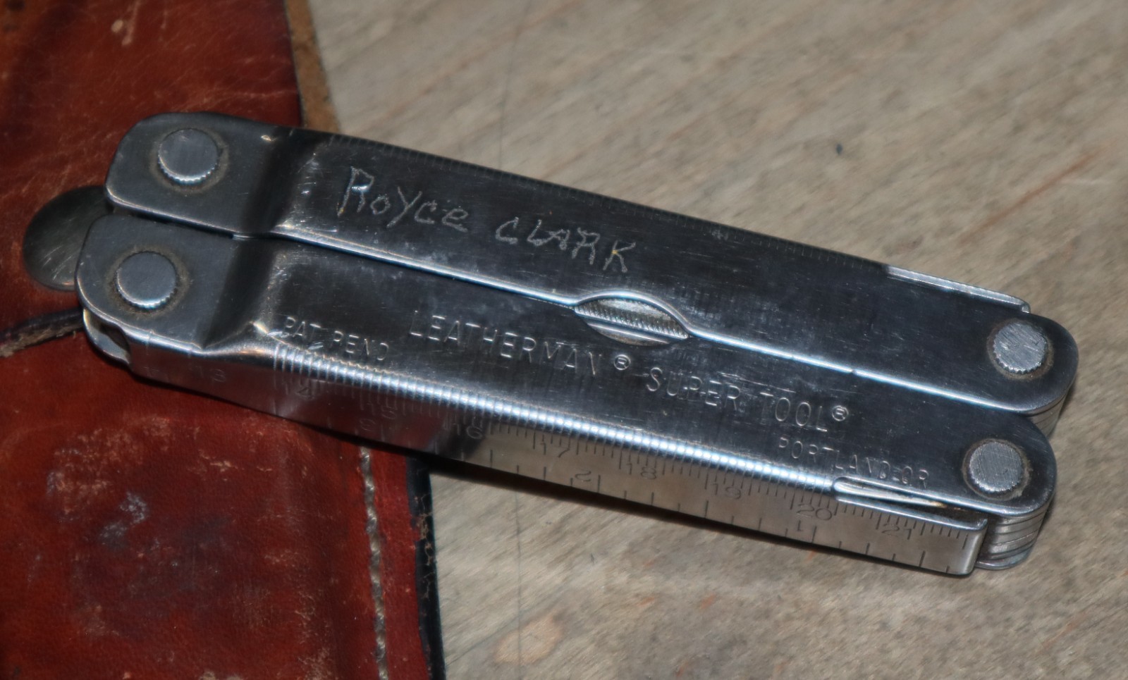 Leatherman Super Tool – Vintage Multi-Tool – Portland OR – Leather Sheath Case