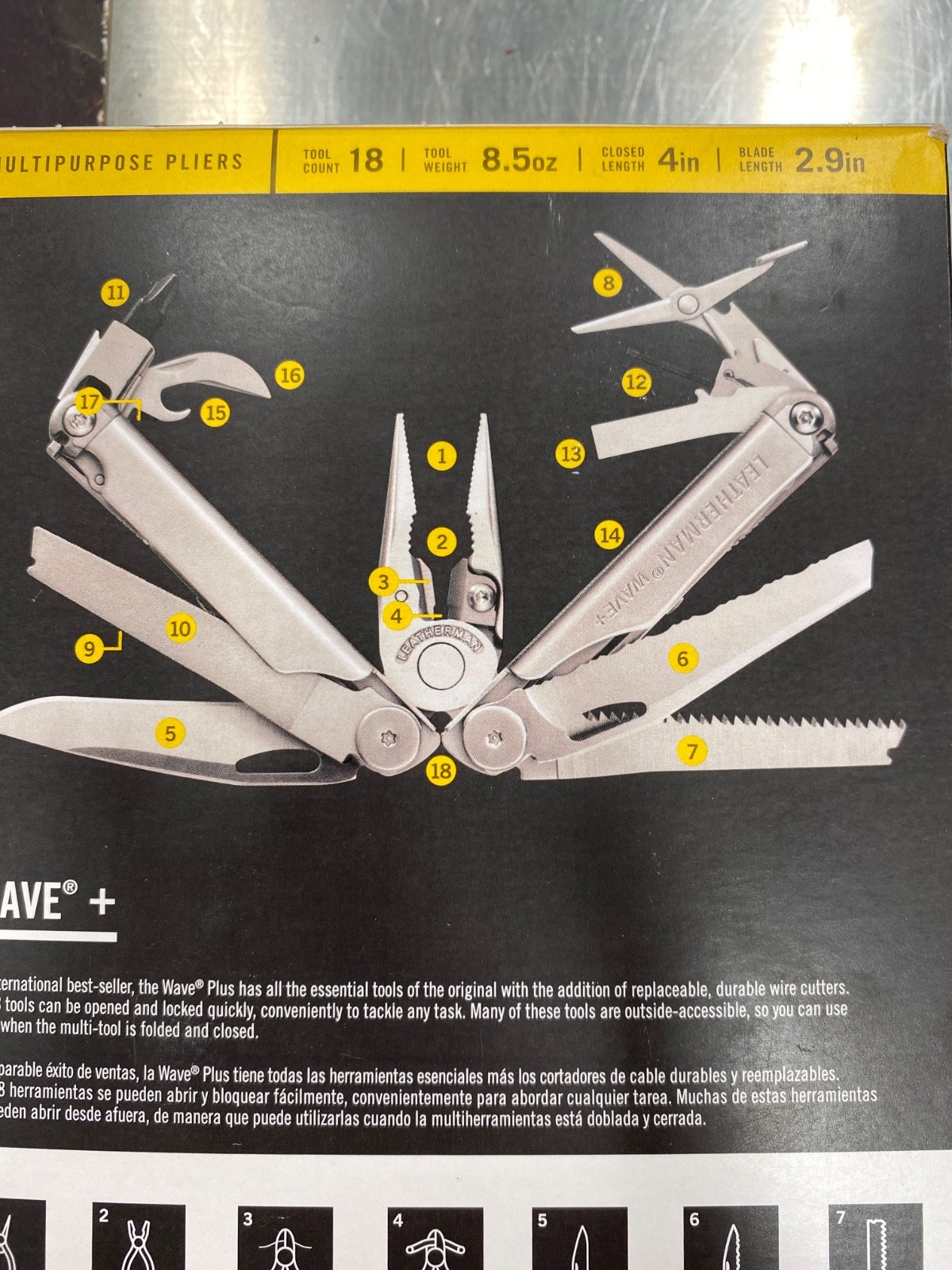 Leatherman Wave Plus Multi-Tool 18-in-1 | New in Box