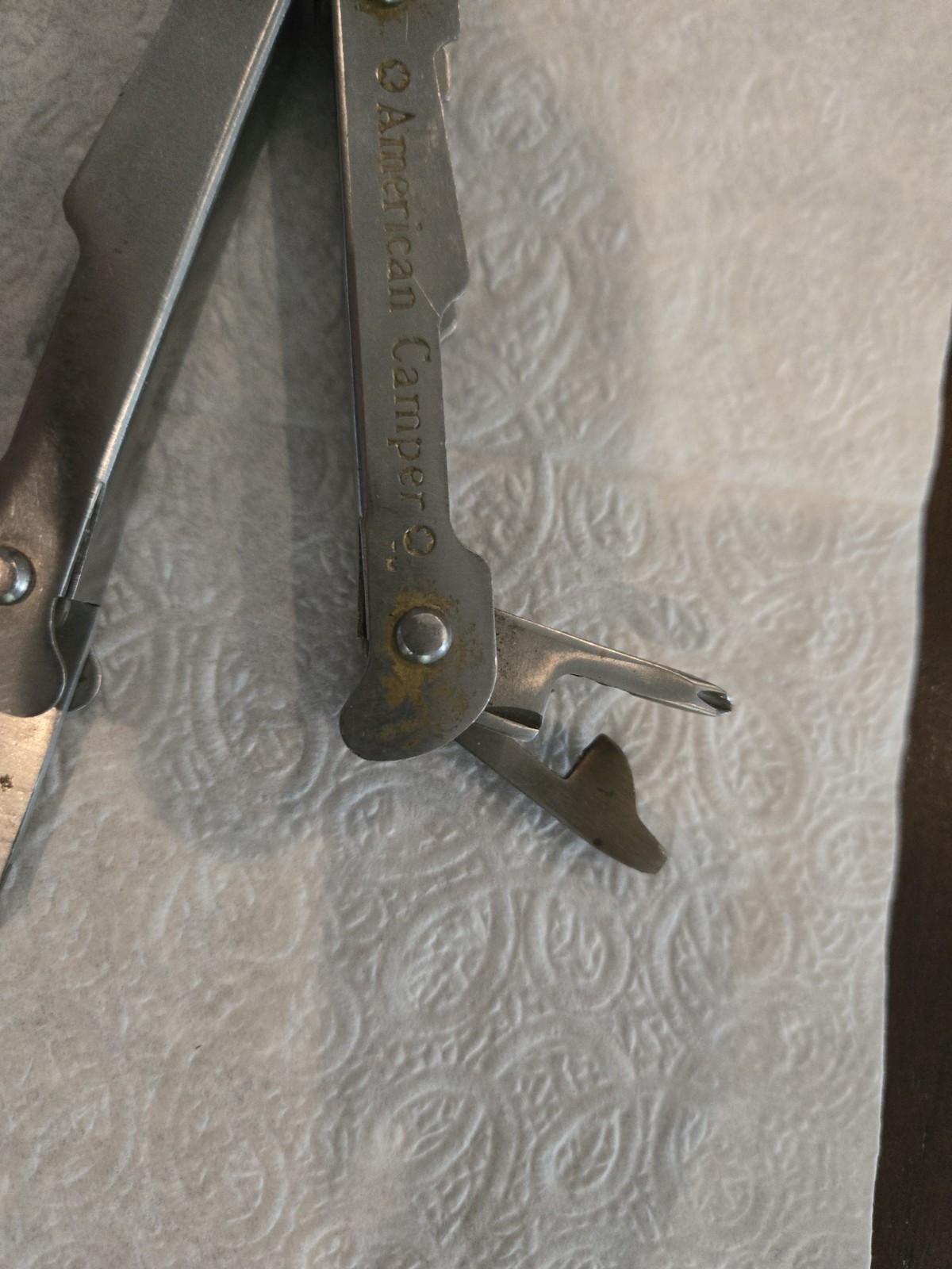 American Camper Multi Tool Used