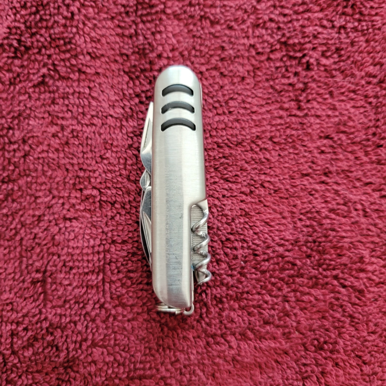 3″ Pocket Size 7 Tool Multi Tool Stainless Knife Original Blade Edge