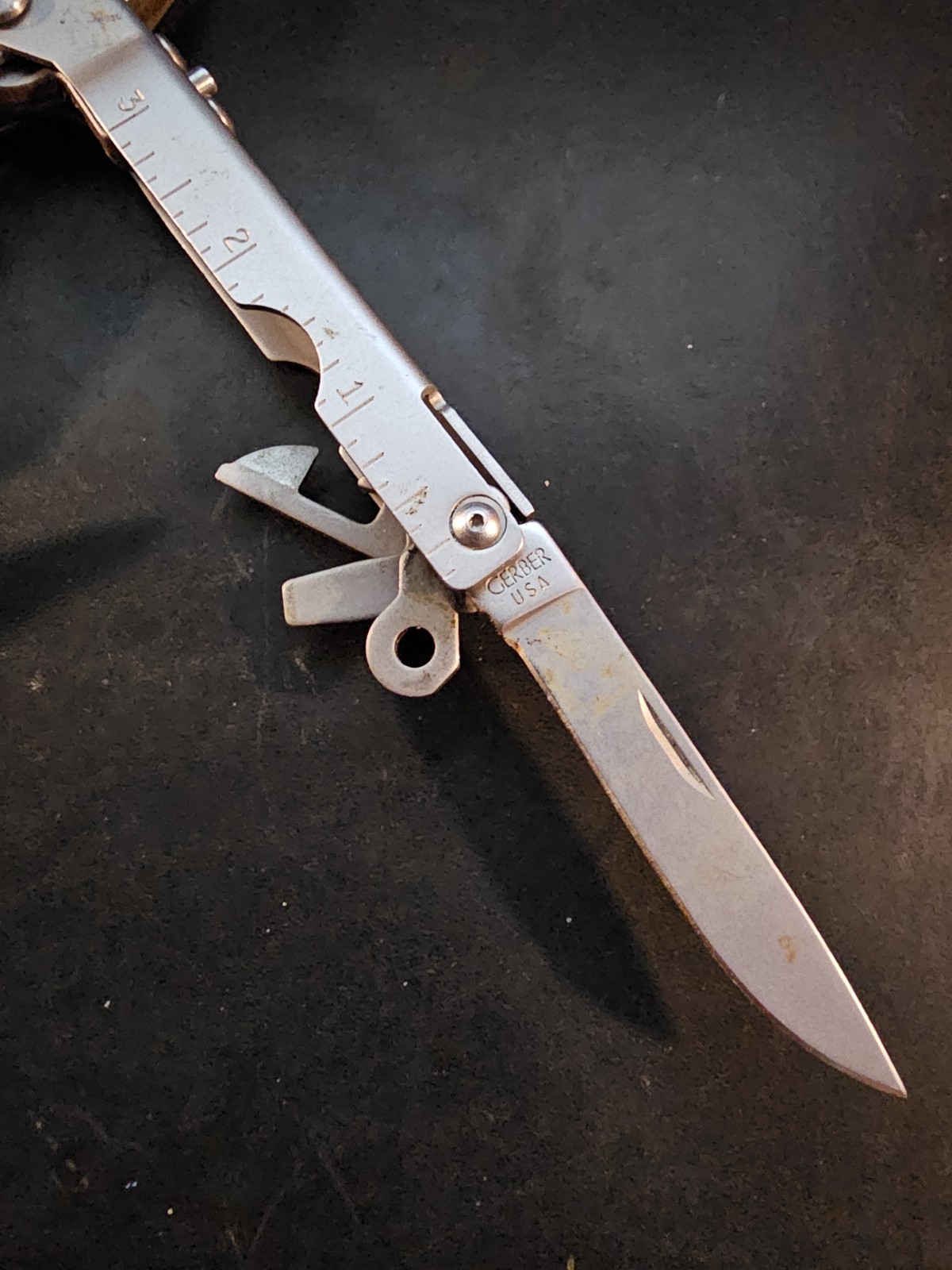Gerber Multi-Plier USA Made Multitool w/ Sheath Stainless Steel Gear Tool