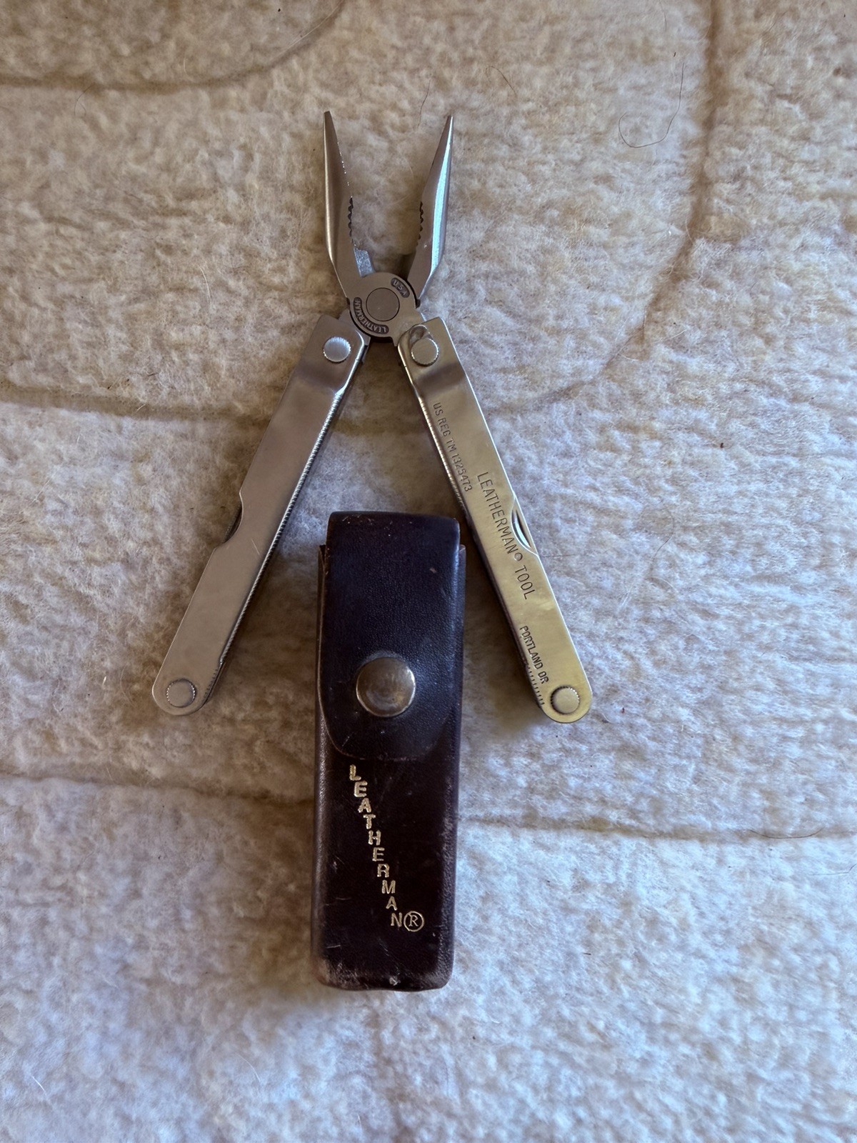 Vintage Original Leatherman PST Multi-Tool Portland OR MADE IN USA w/Case
