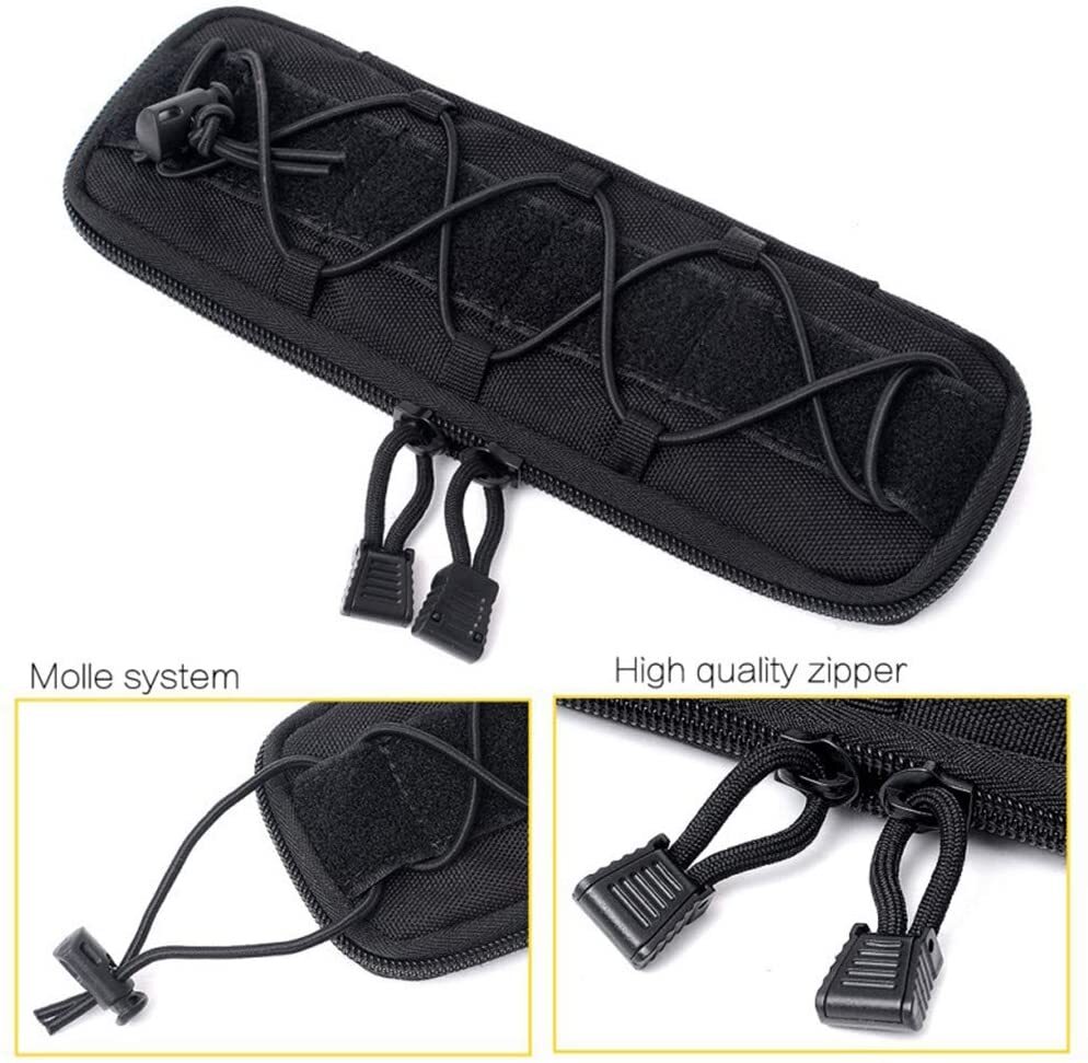 Military Molle Pouch Tactical Knife Pouches Waist Bag EDC Tool Flashlight Holder