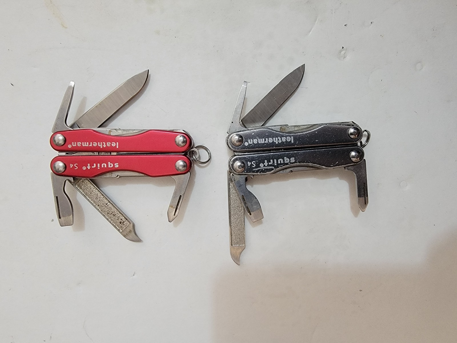 Leatherman Squirt S4 Multi-Tool Pocket Knife, Lot of 2