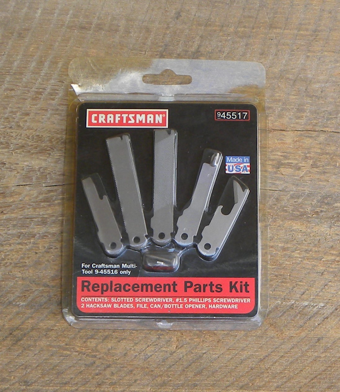 Sears Craftsman Multi Tool Replacement Parts Kit 9-45517, USA, NOS