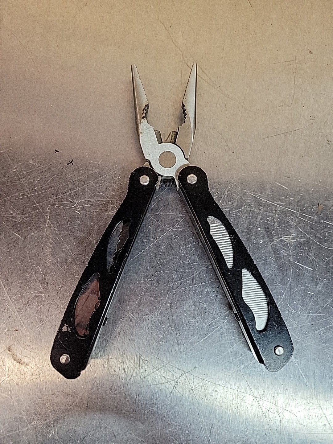 Sheffield Double Tool Case Multitool Included Used Good Condition