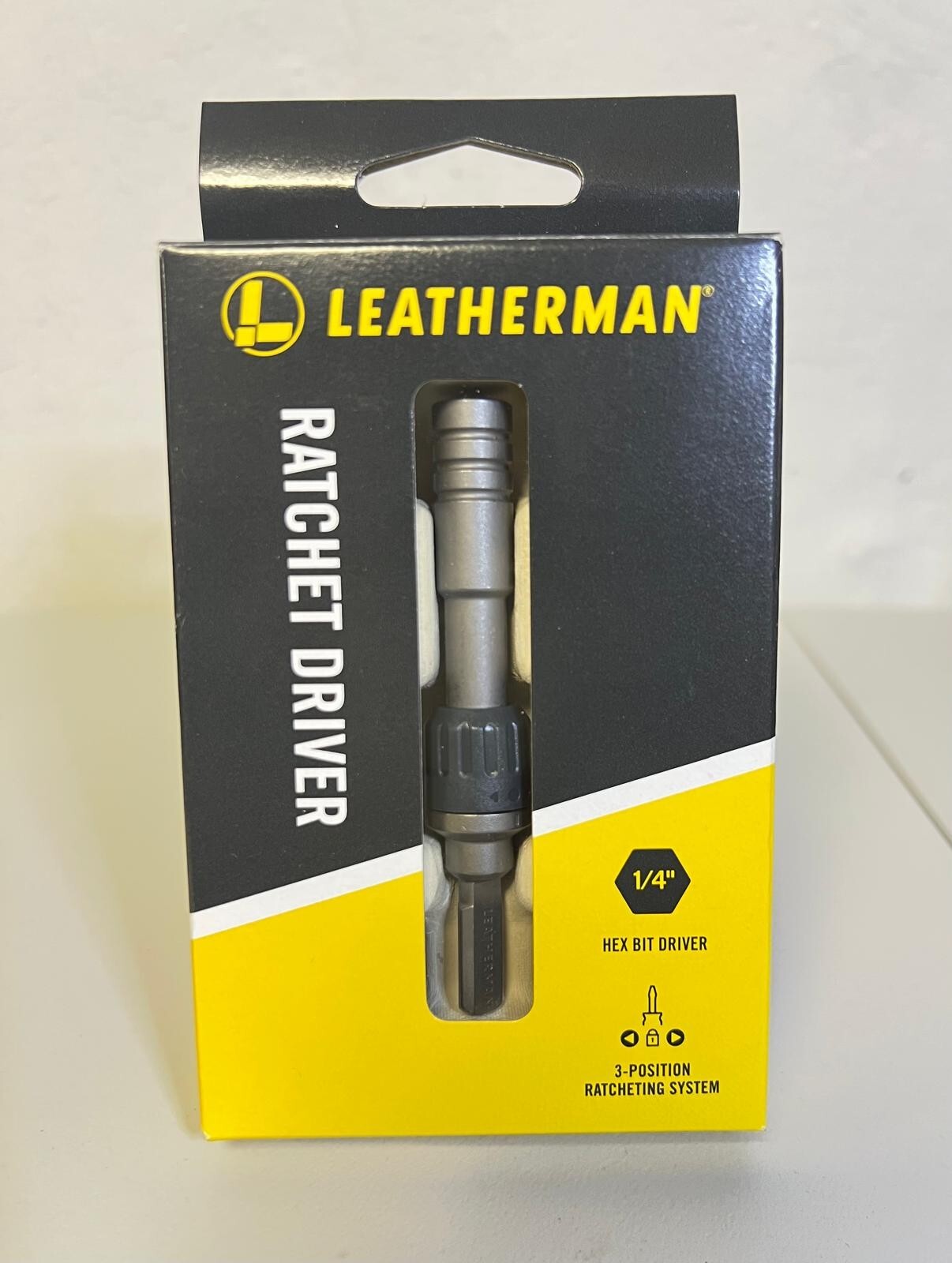 BRAND NEW IN BOX Leatherman Ratchet Driver 1/4 Hex Bit Model 931030