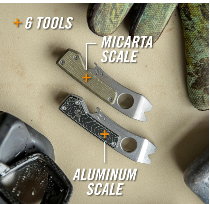 Gerber Gear Shard XL EDC Multi-tool 6-in-1 Keychain Multitool with Pry Bar,