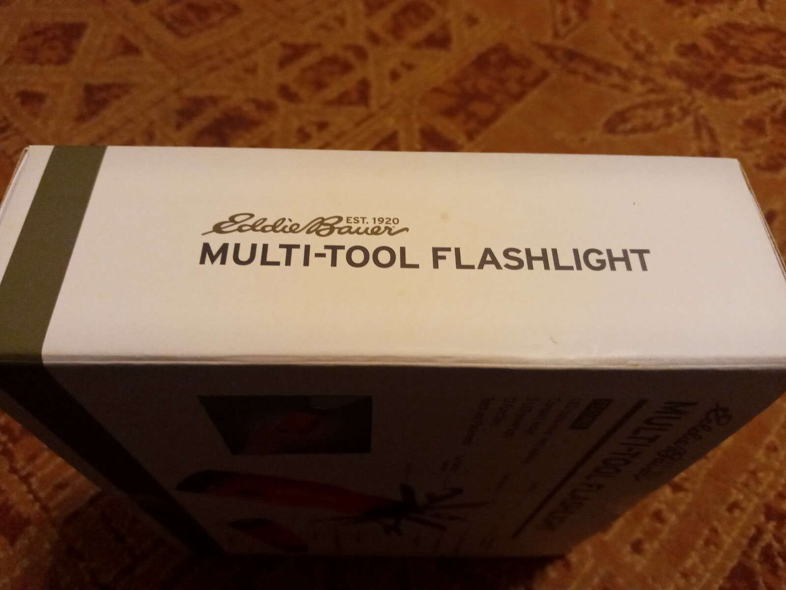Eddie Bauer Multi-tool Flashlight Multi-purpose 2 Mode Light 12 Functions 5 LEDS