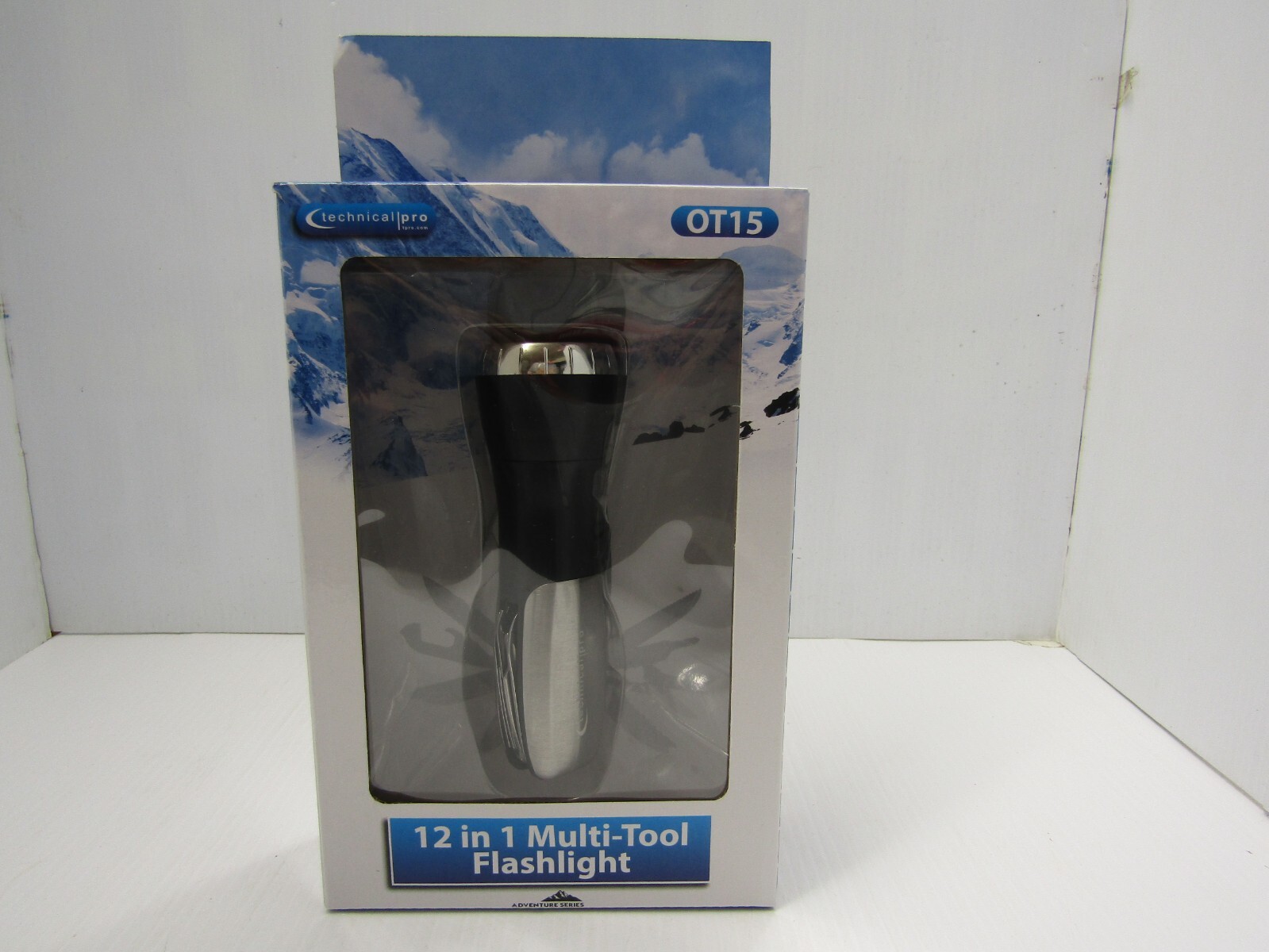 Technical Pro 12 in 1 Multi-Tool Flashlight OT15 Adventure Series New Sealed