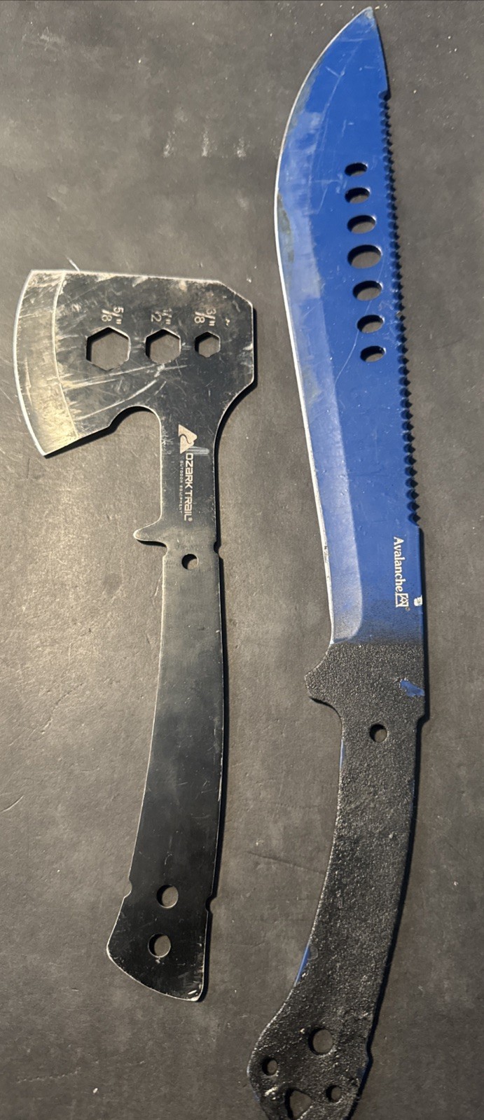Avalanche, Ozark Trail Knife/Hatchet