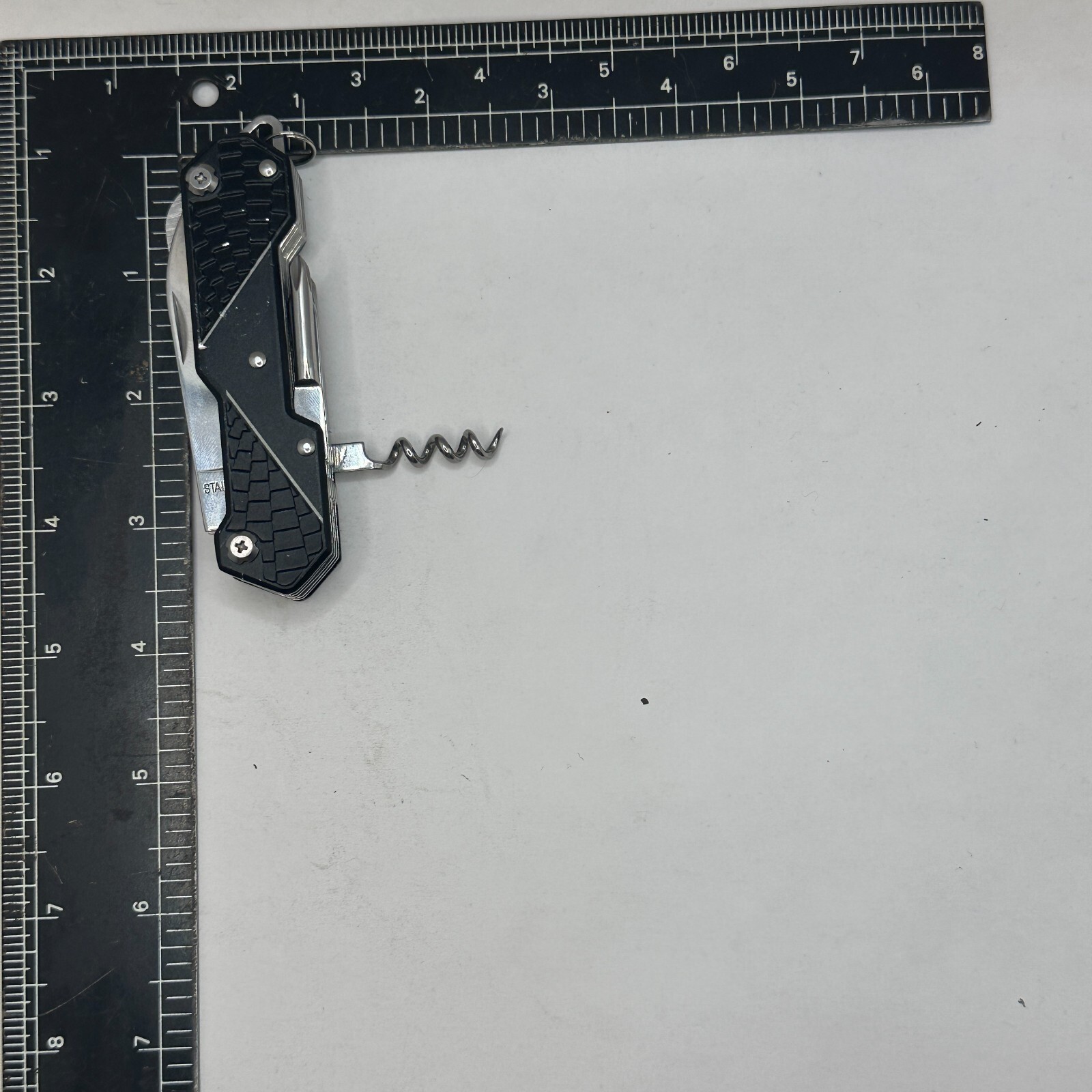 Switchedge Black 14 Tools In One Crimson Pocket Knife multi tool camping🔔