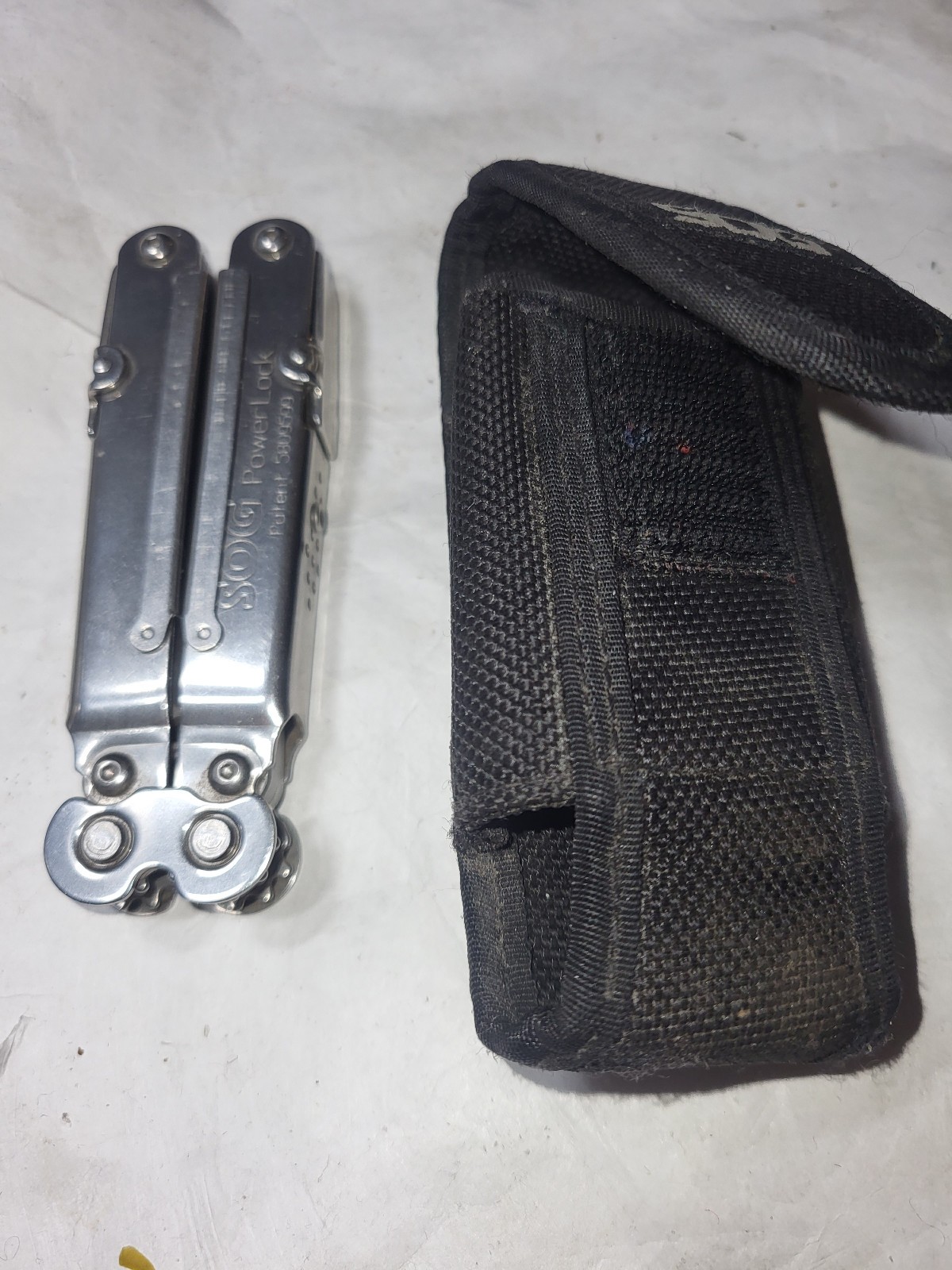 Sog Power Lock Pliers Multi Tool Stainless Steel With Sheath USA