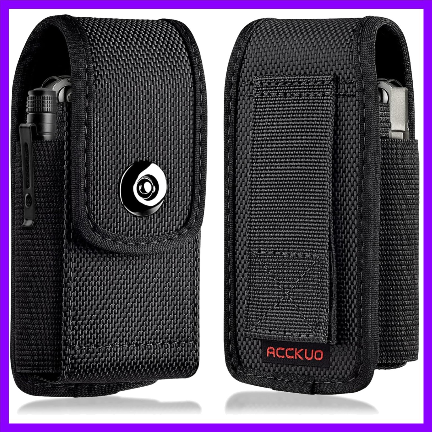 Multitool Sheath for Leatherman EDC Belt Organizer Tool Holster Pouch, Black