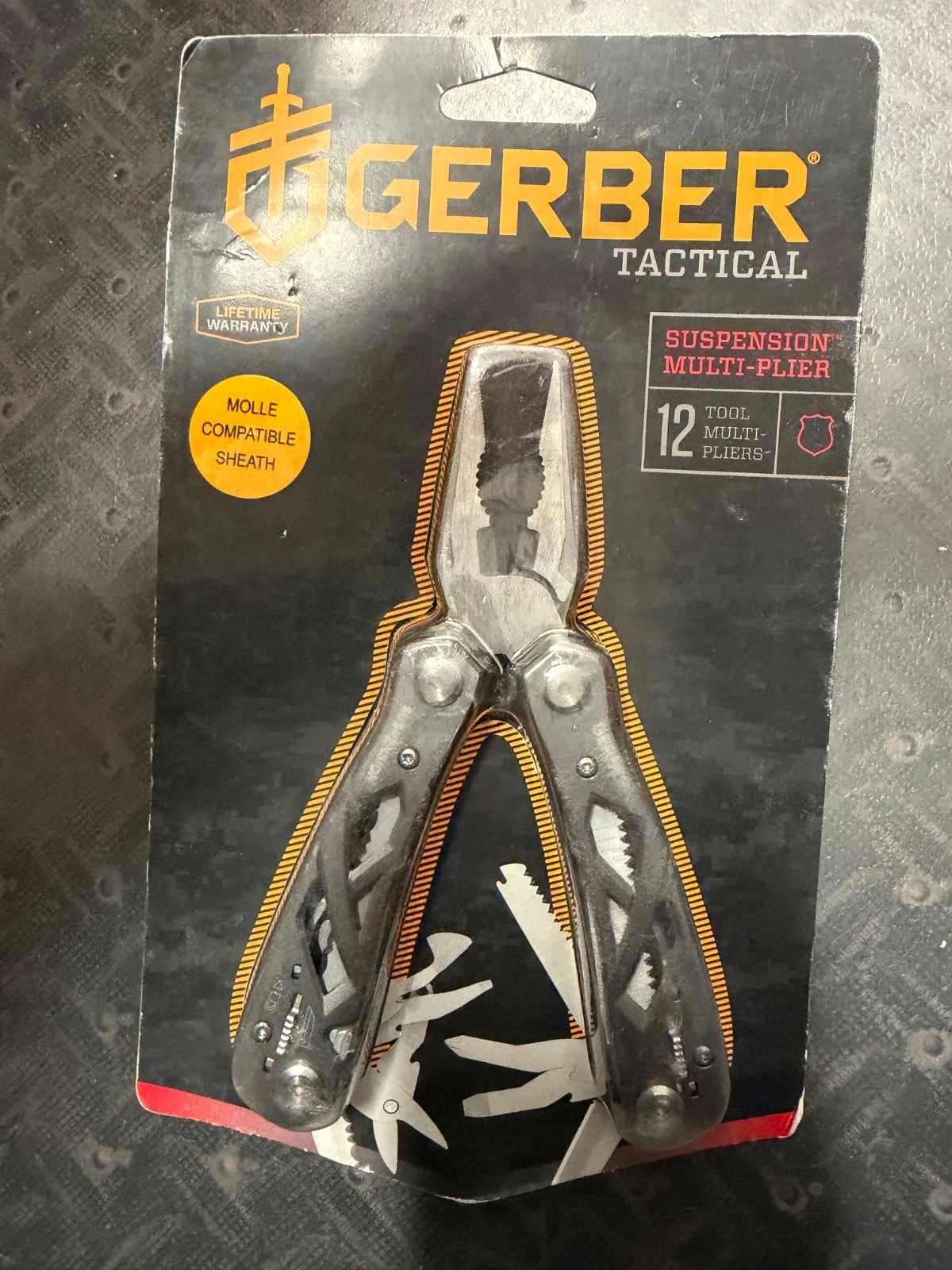 Gerber Tactical Suspension 12 Tool Multi Plier Multi-Tool w Sheath 22-70055
