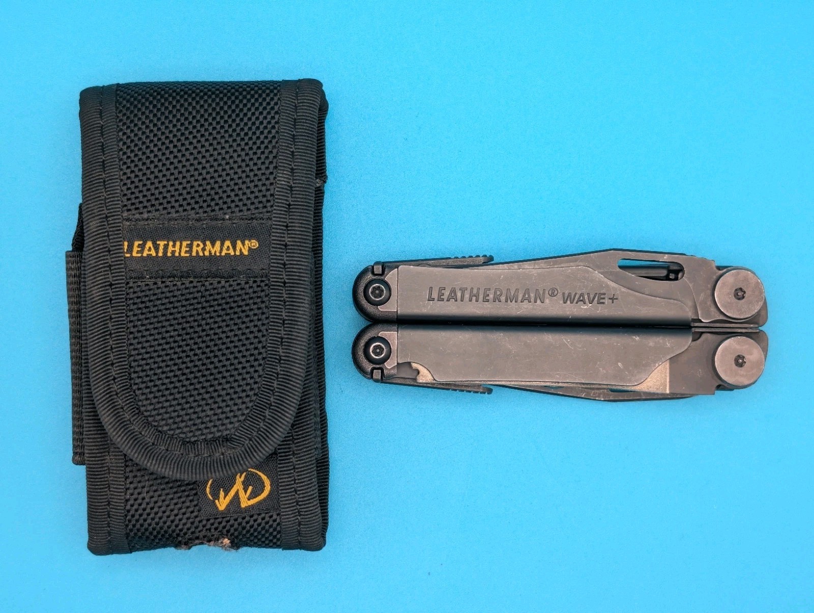 Leatherman Wave Plus + Multi-Tool! FAST SHIPPING! BLACK OXIDE! WITH SHEATH!