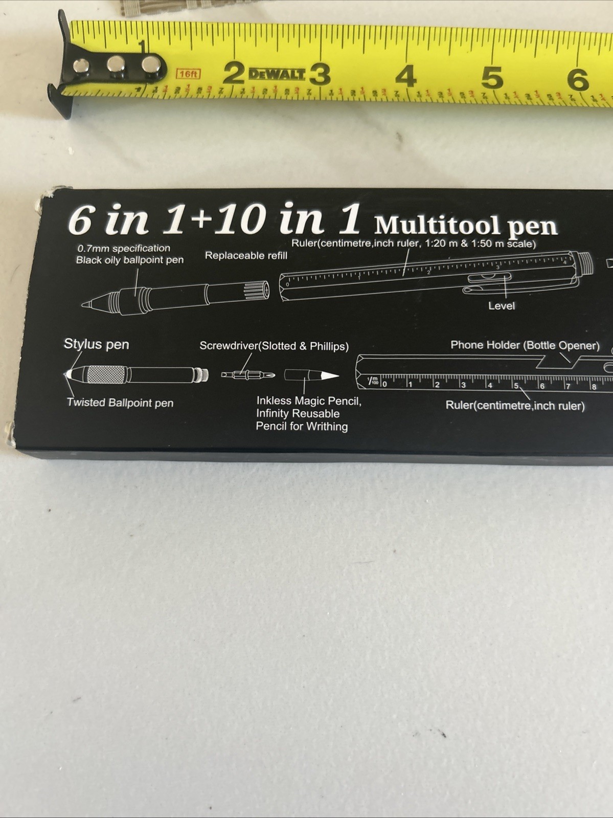 Multitool Pen with Flashlight/Tactical pen/bran new in box