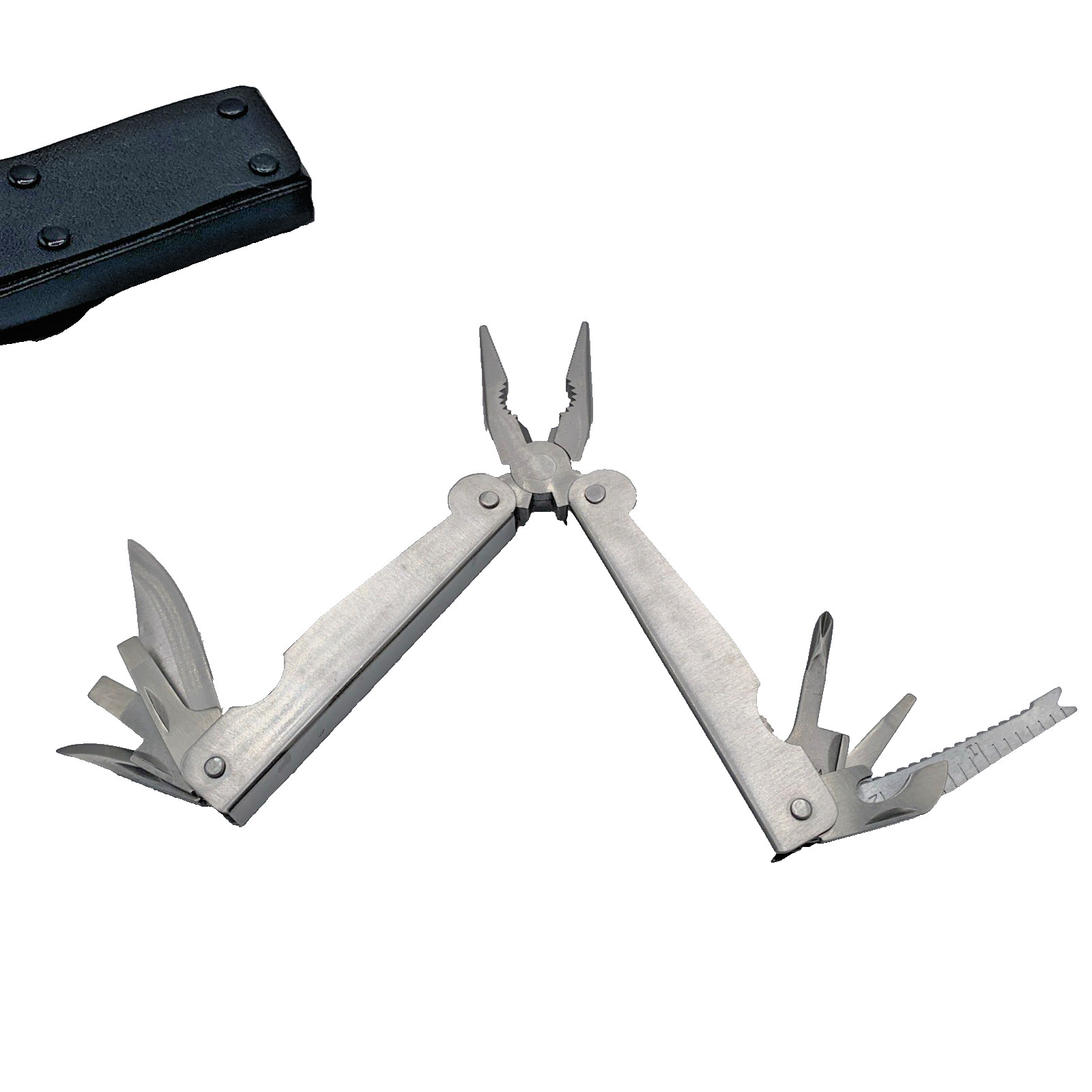 Alltrade 9-1 Stainless Steel Deluxe Multi-Tool Pocketknife Plyers
