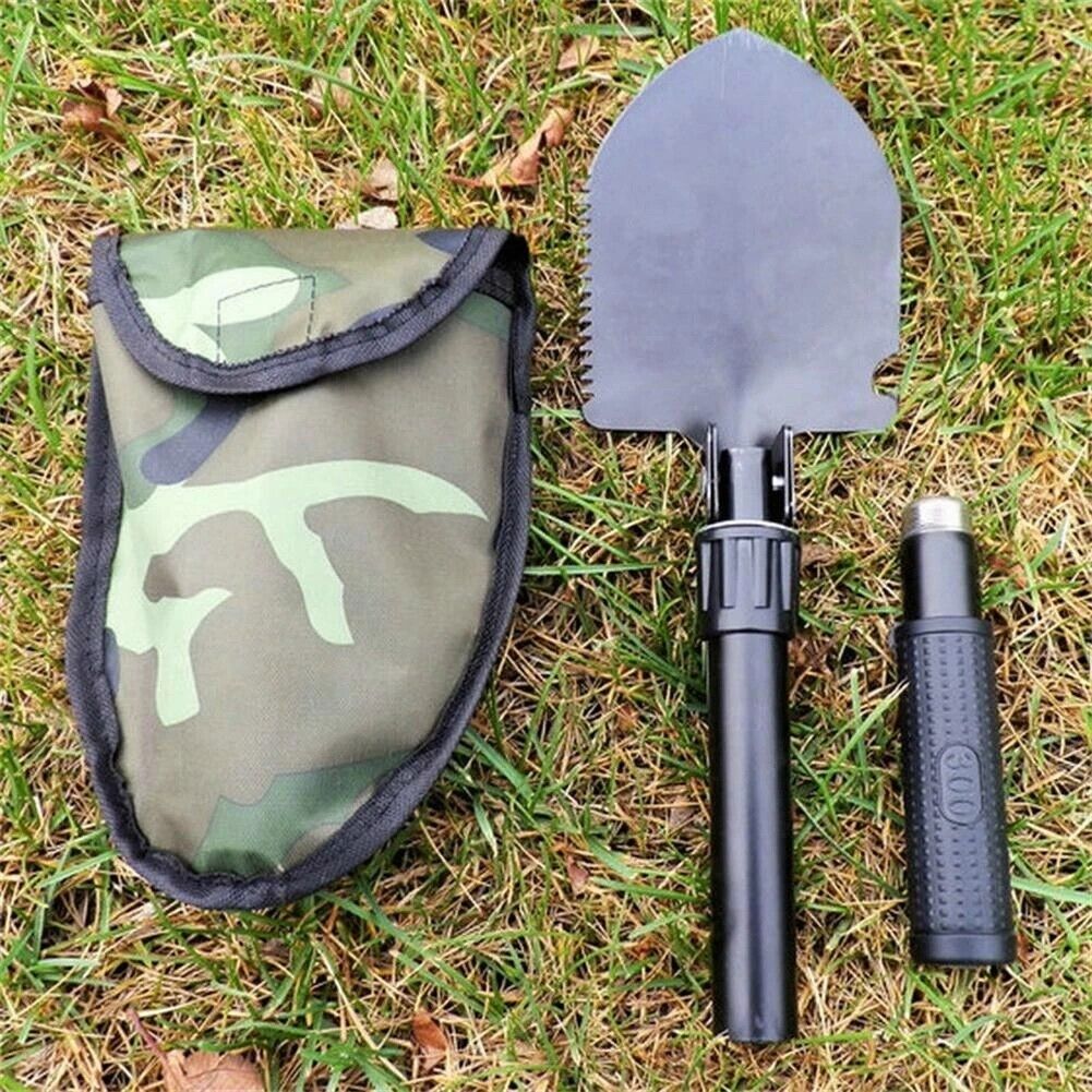 Outdoor Military Trenching Three-in-one Multi-fuFolding Tool With nctional