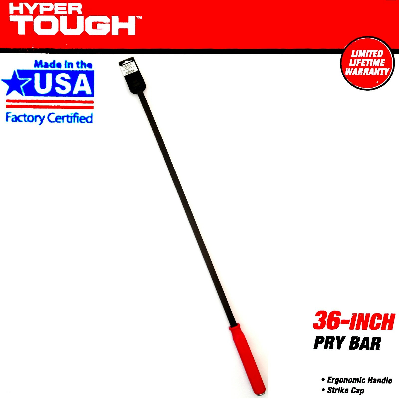 84279 TOUGH Tool, 36” Pry Bar USA Made, 085432084279