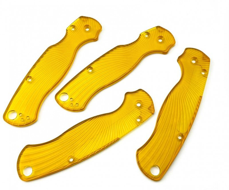 1 Pair PEI Handle Scales for Spyderco C81 Paramilitary 2 C81 Para2 PM2 New