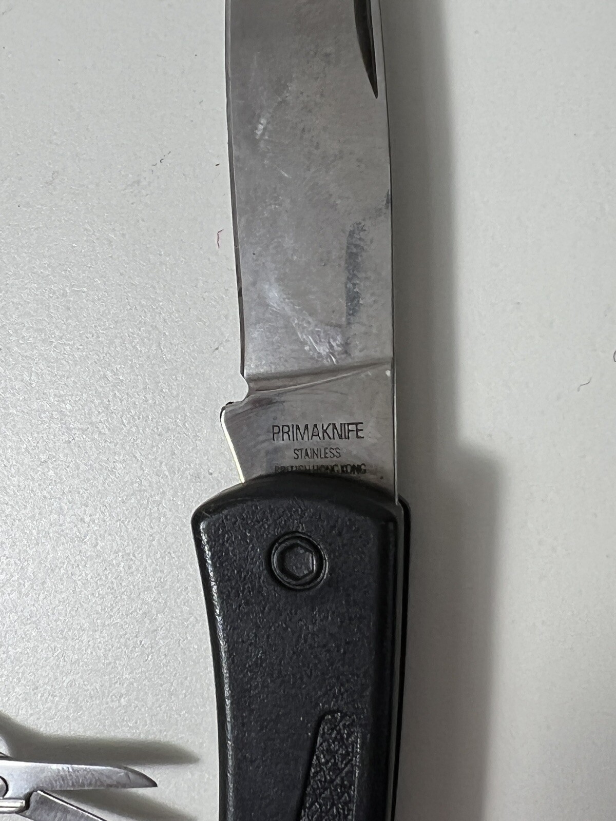 Sheffield Primaknife Plus Knife Lot of 4 Stainless Hong Kong Locking Camping